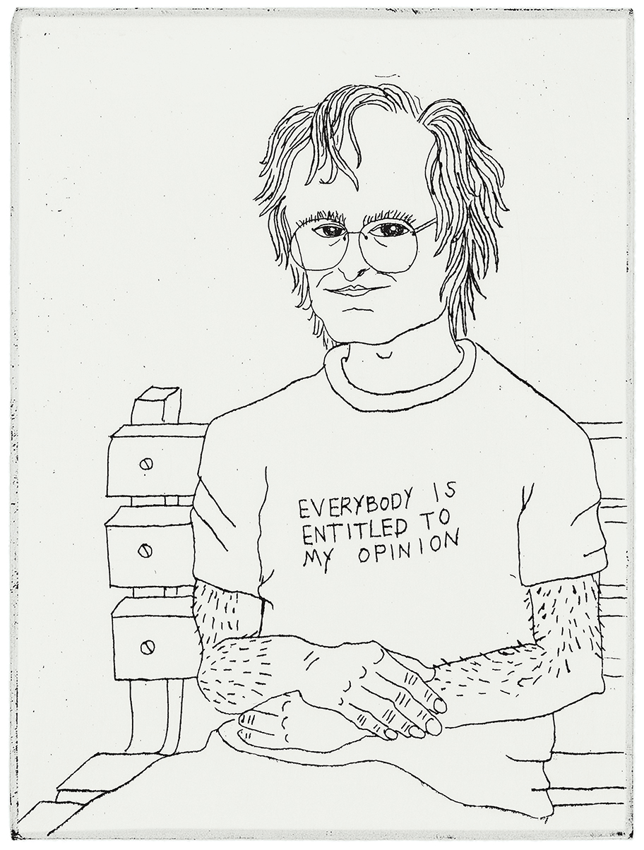 Giovanni, 2003. Etching; 4 &times; 3 inches