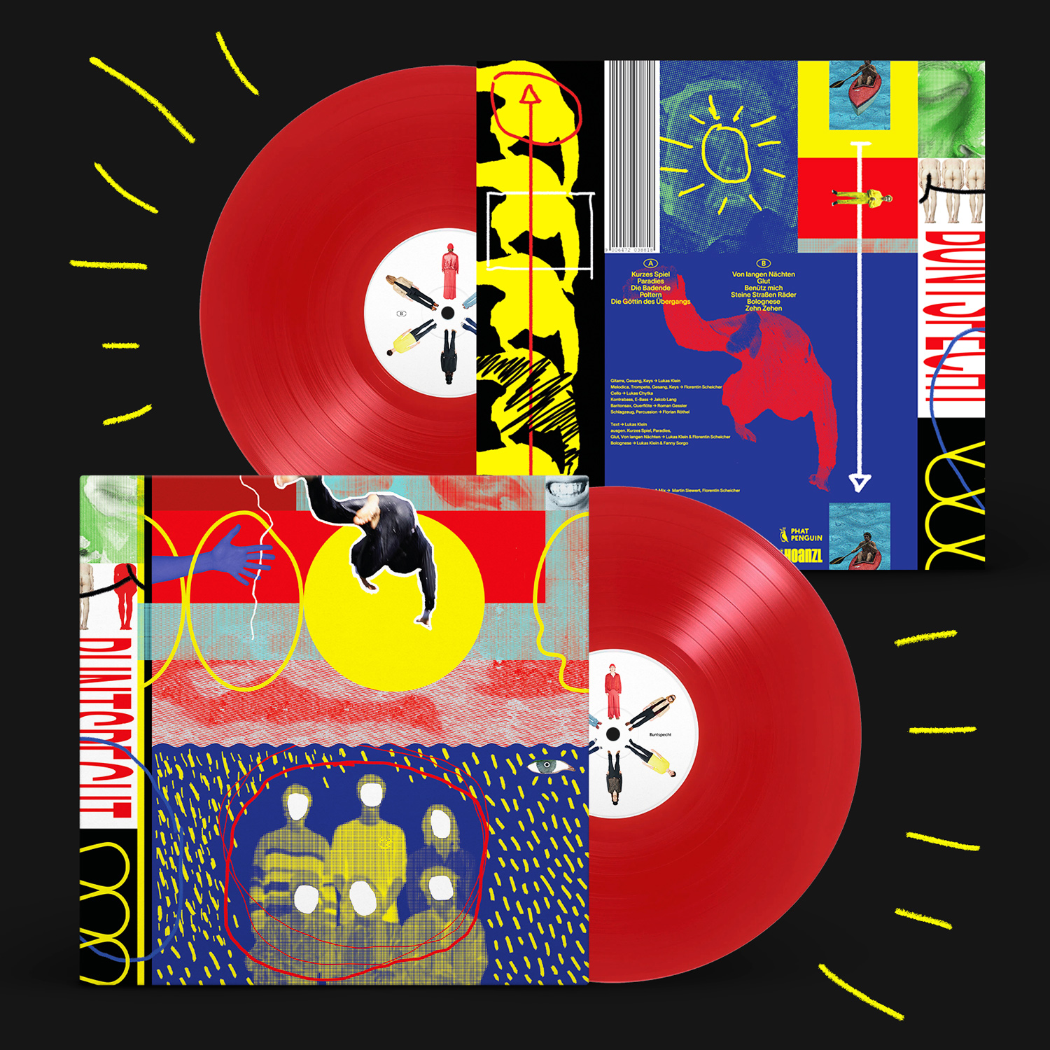 Buntspecht, Spring bevor du fällst, Artwork