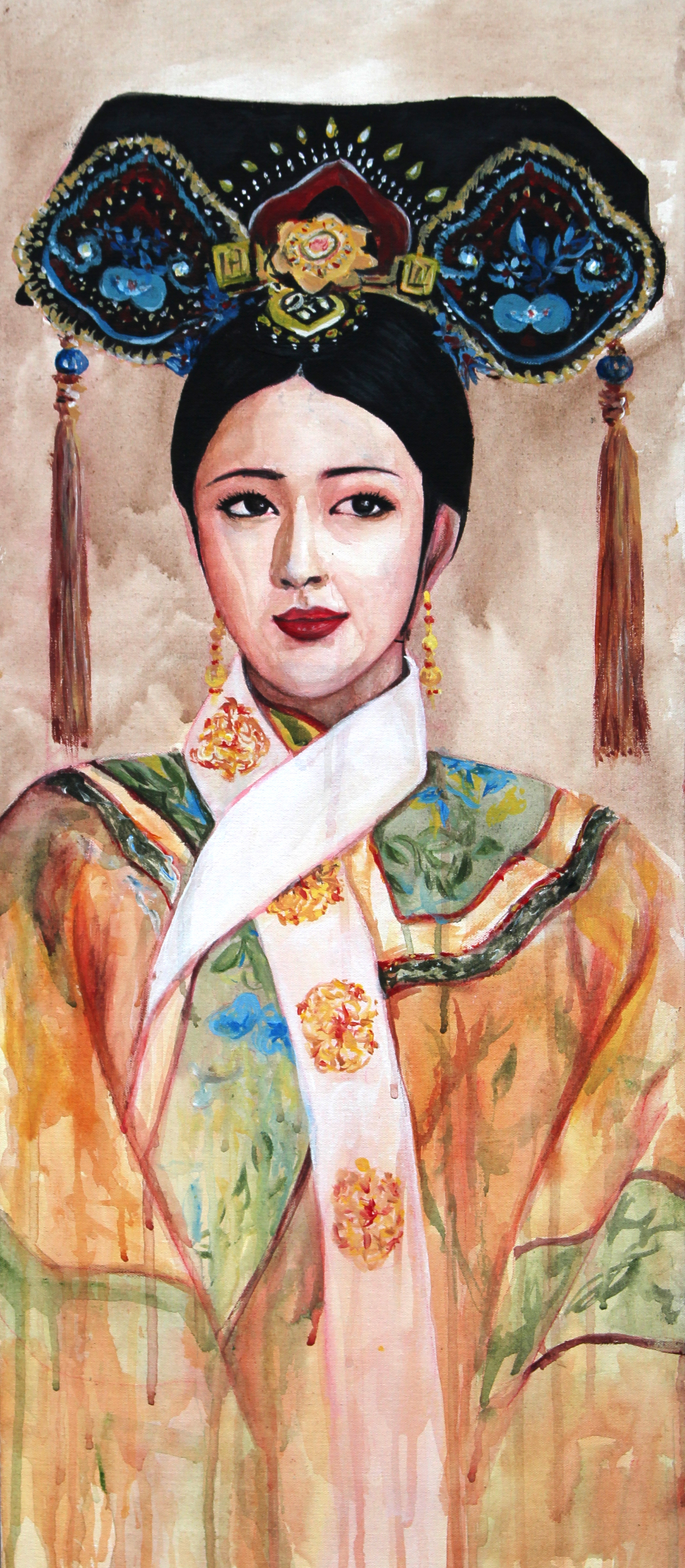 2017. Acrylic/Oil on canvas.