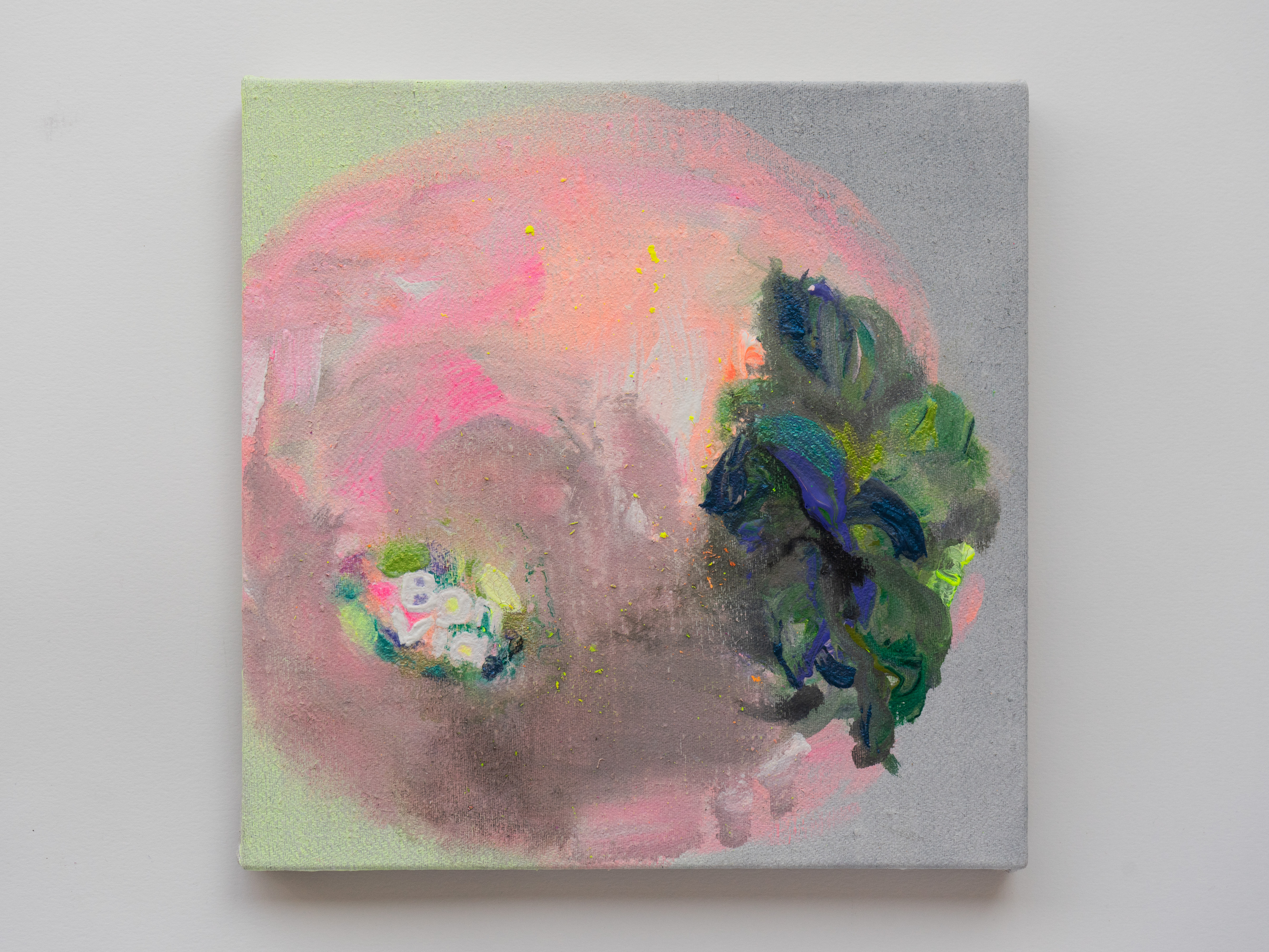 Khaki / 30 × 30 cm / acrylic on canvas