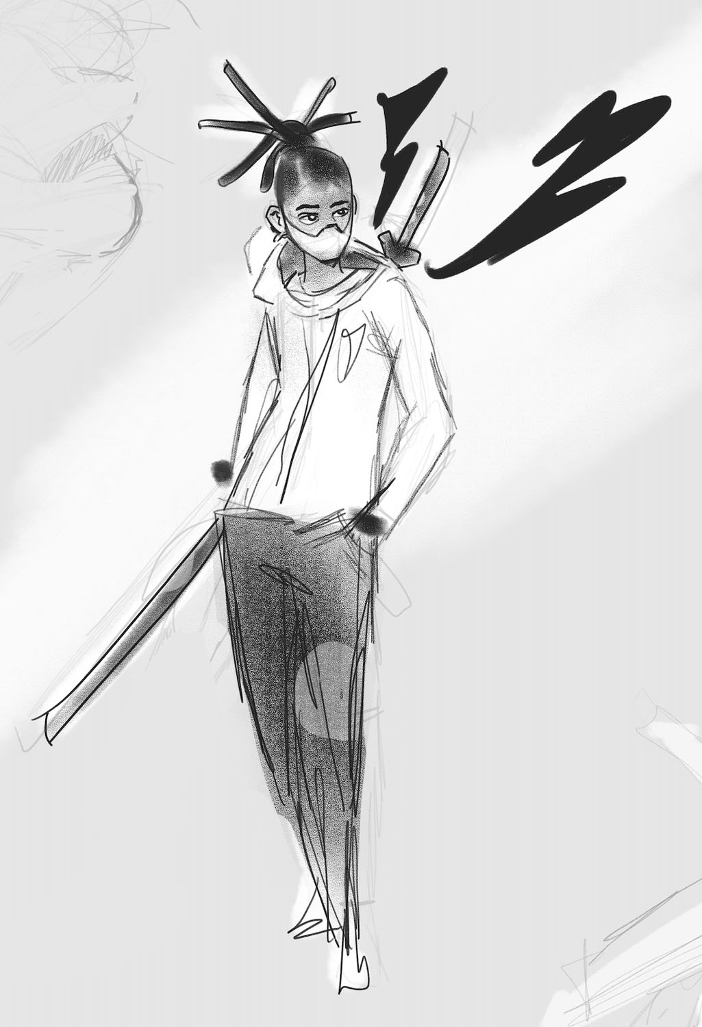 Tokyo Drifting Character Concept #2Digital, Dimensions not applicable, 2022