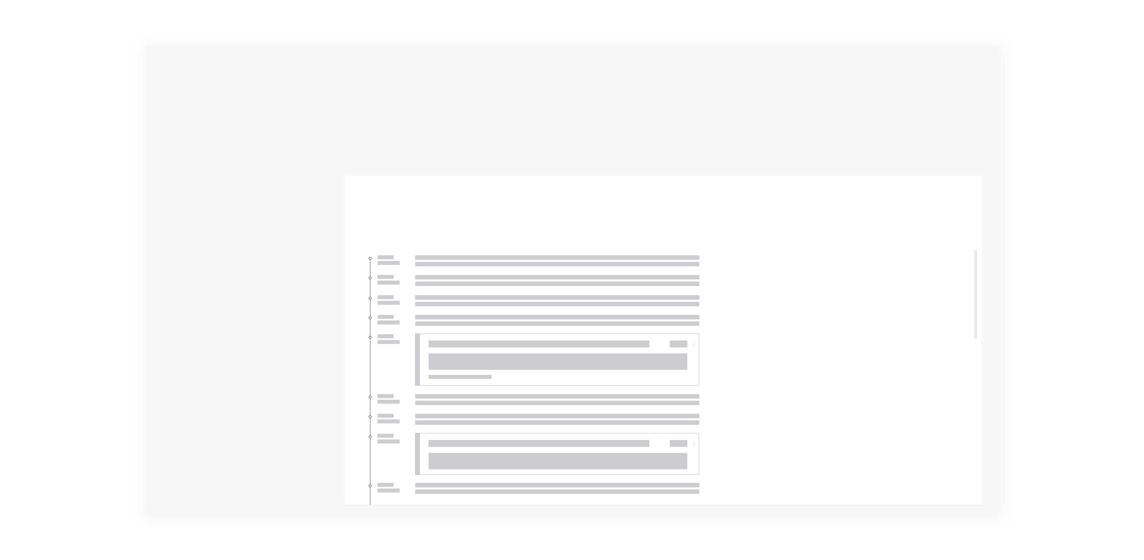 Advanced Threat Analytics activities (phase one). Combined view of an activity and an alert card (3).
