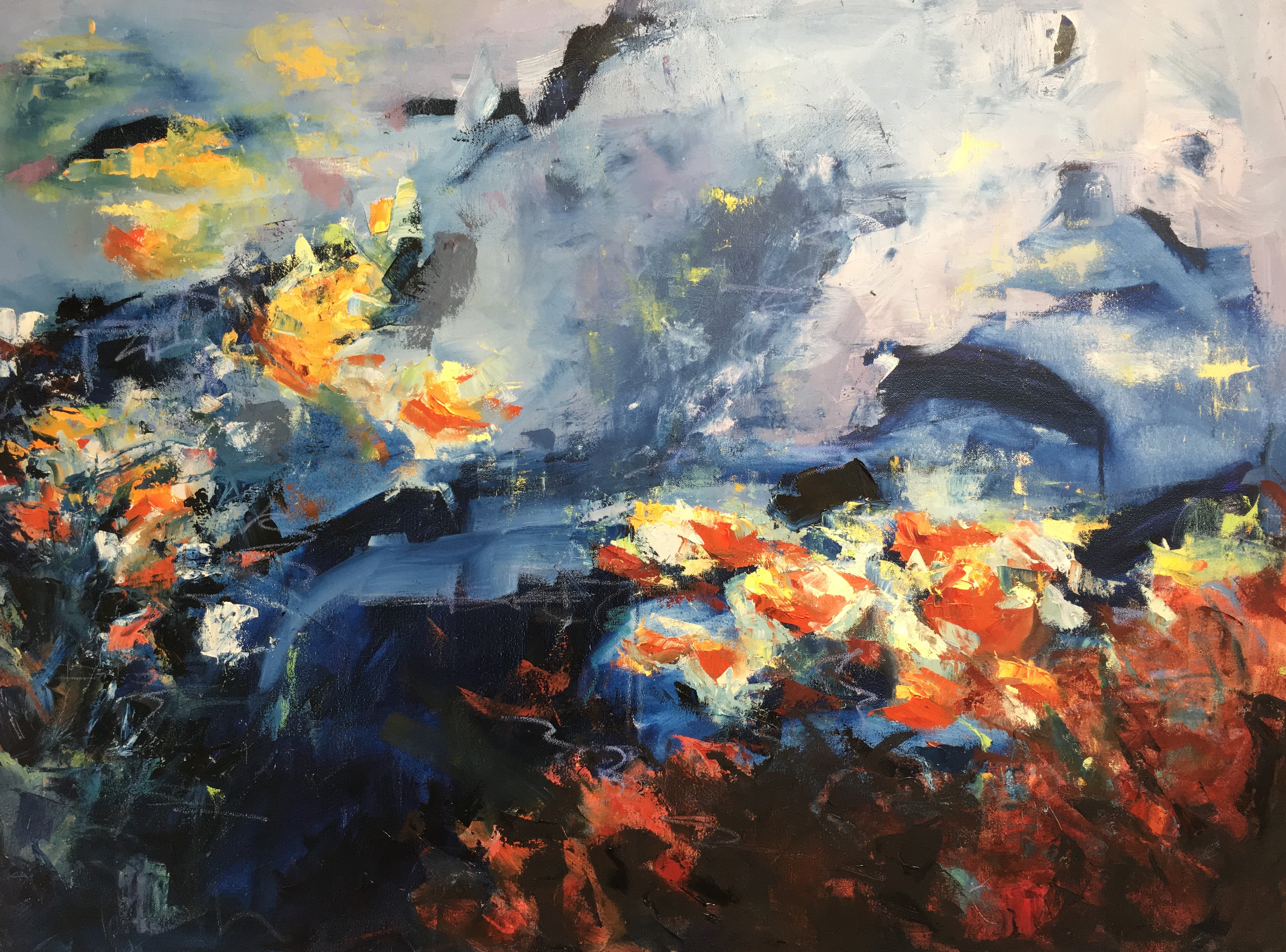 What Can You Do About It, Deep Blue Night? (2018)