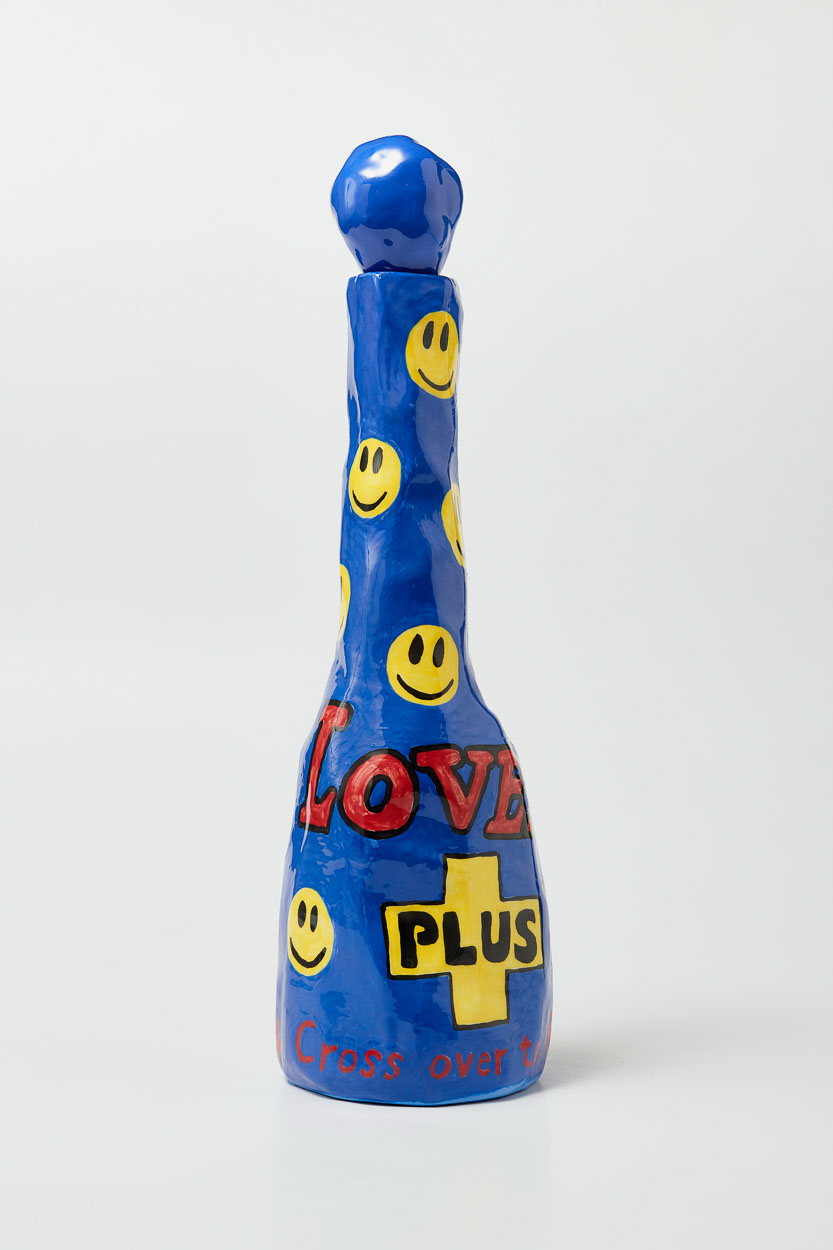 Cross Over, 2018. glazed ceramic. 43cm x 12cm x 12cm
