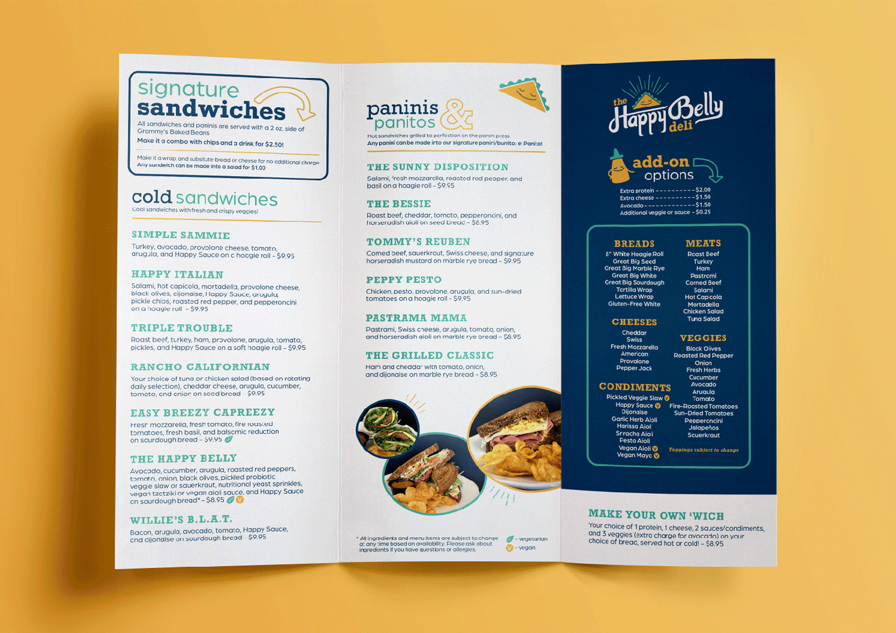 The Happy Belly Cafe Delivery Menu, Order Online