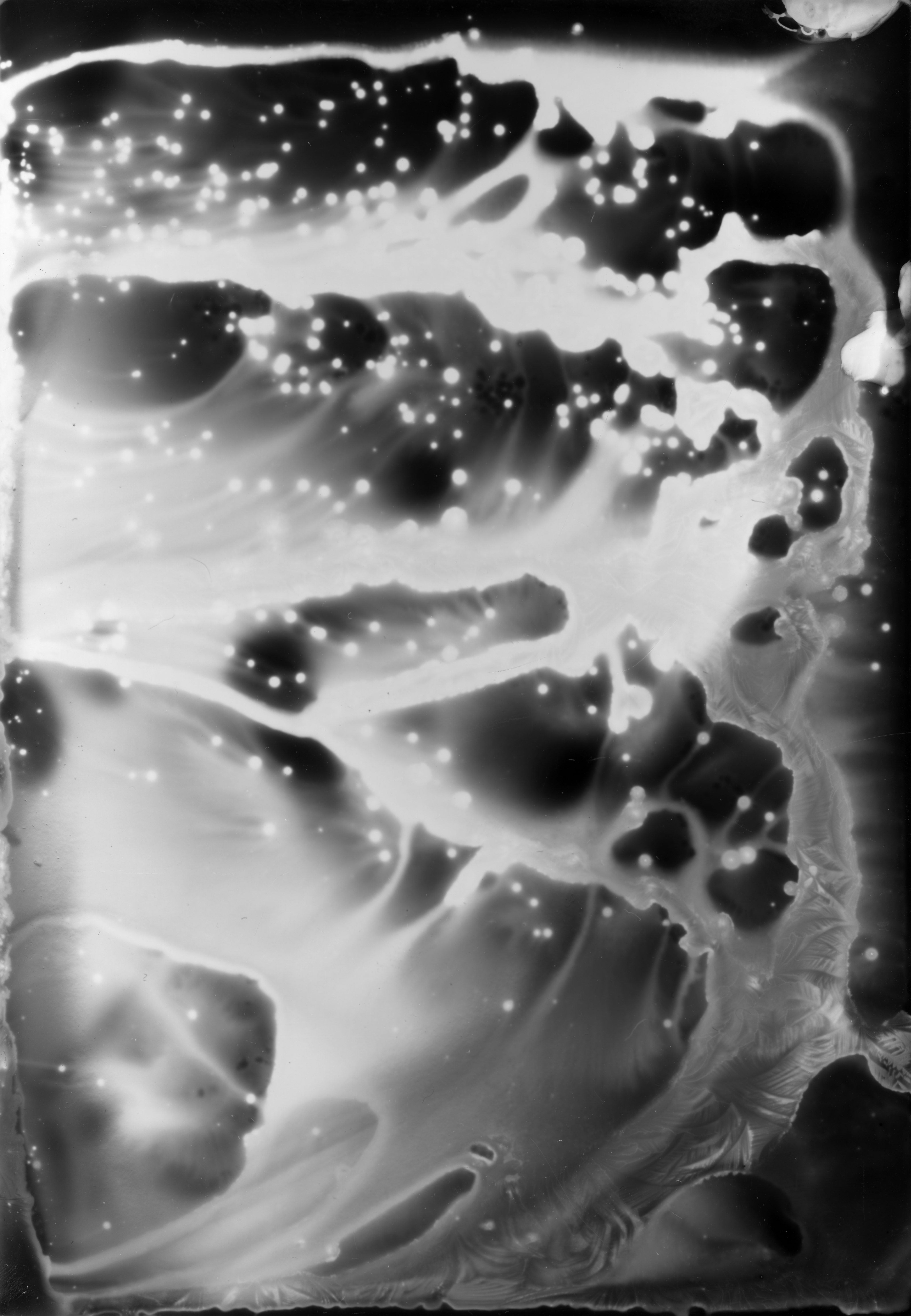 Salt Water Study, 2018, 5 inches x 3.5 inches, Silver Gelatin Print