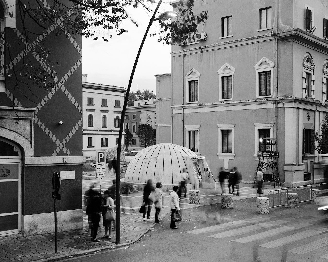 Underground bunker in the centre of Tirana, now transformed into museum