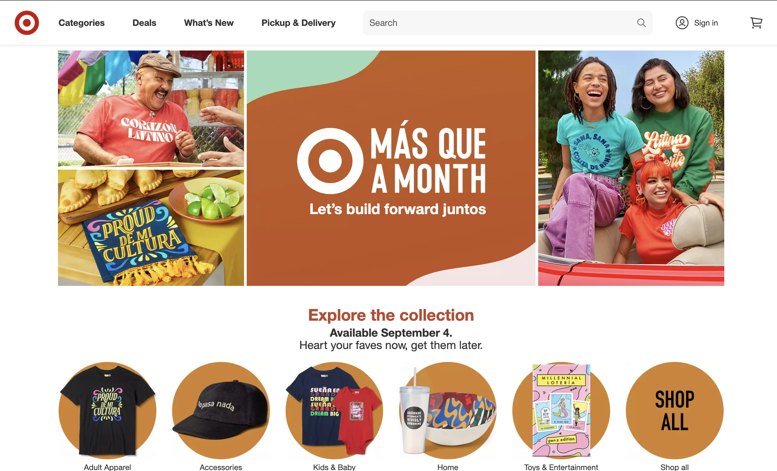 Target Mas Que Latino Heritage Month 2022 Collection —