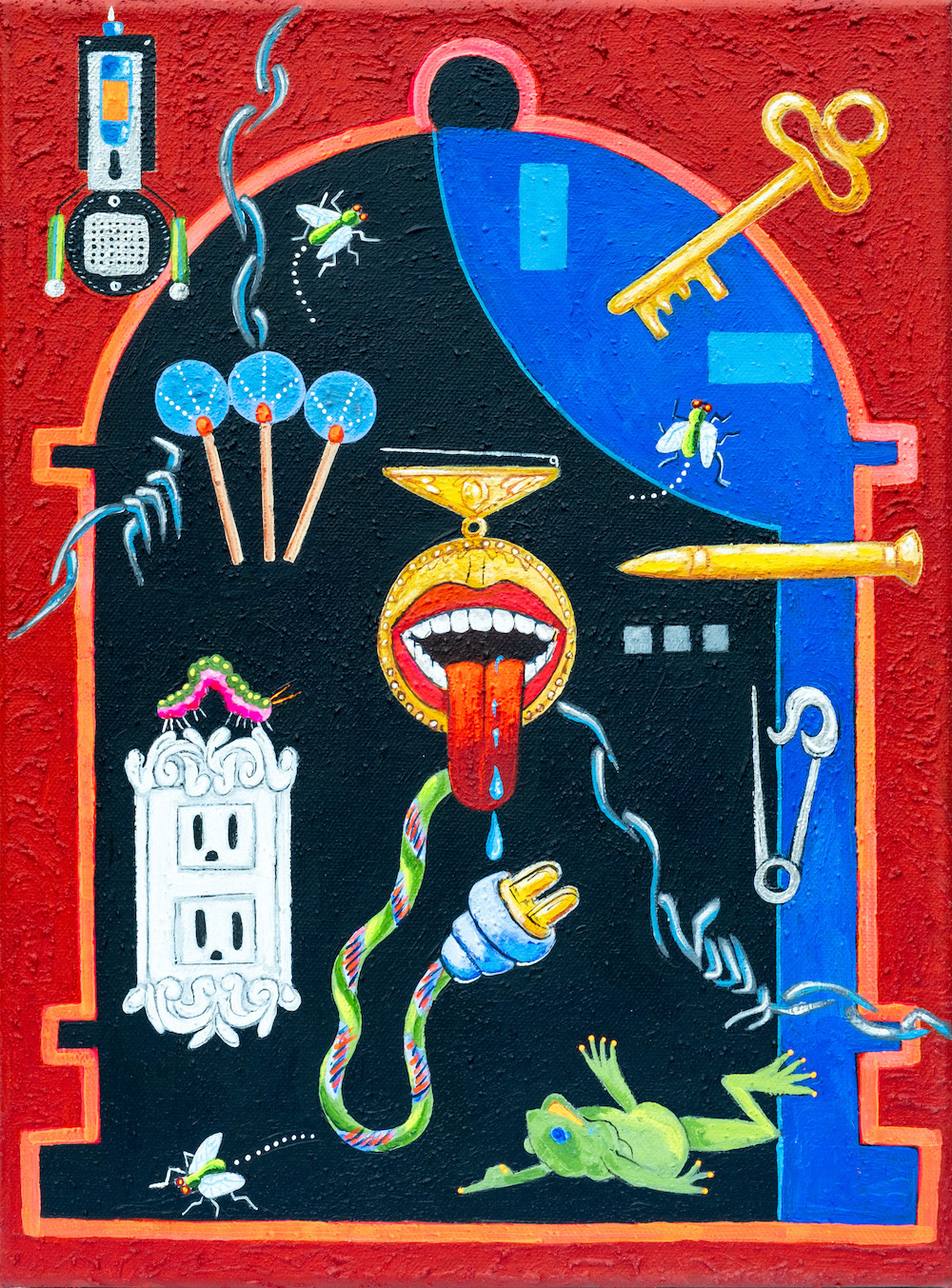 Timothy Siciliano, 'Untitled 3', 2025, Acrylic, flashe, Kremer Pigments, on canvas, 12 x 16 in.