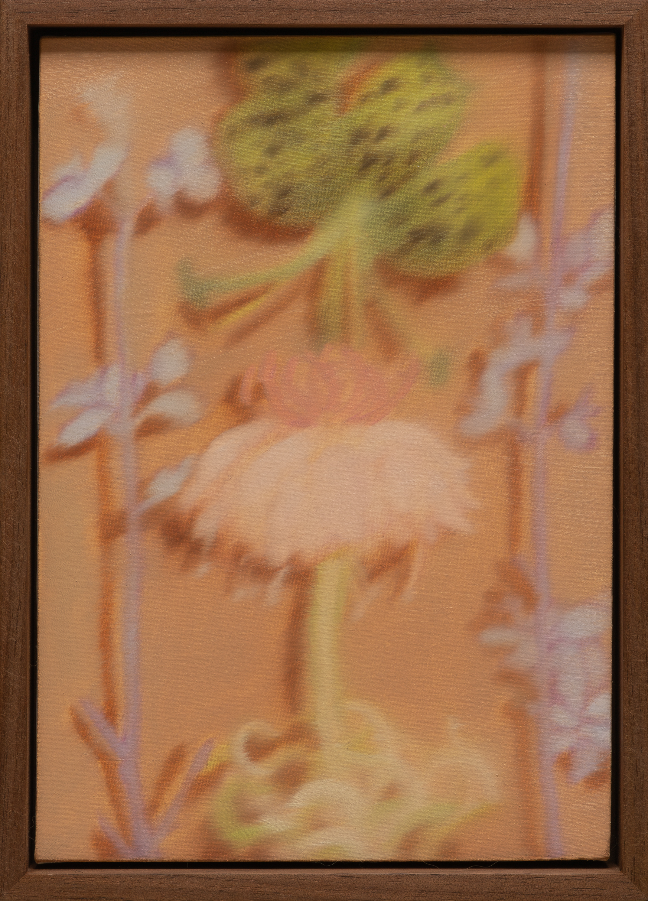 Bloom in the Night_38, Oil on canvas, 22.7 X 15.8cm, 2025, Private collection