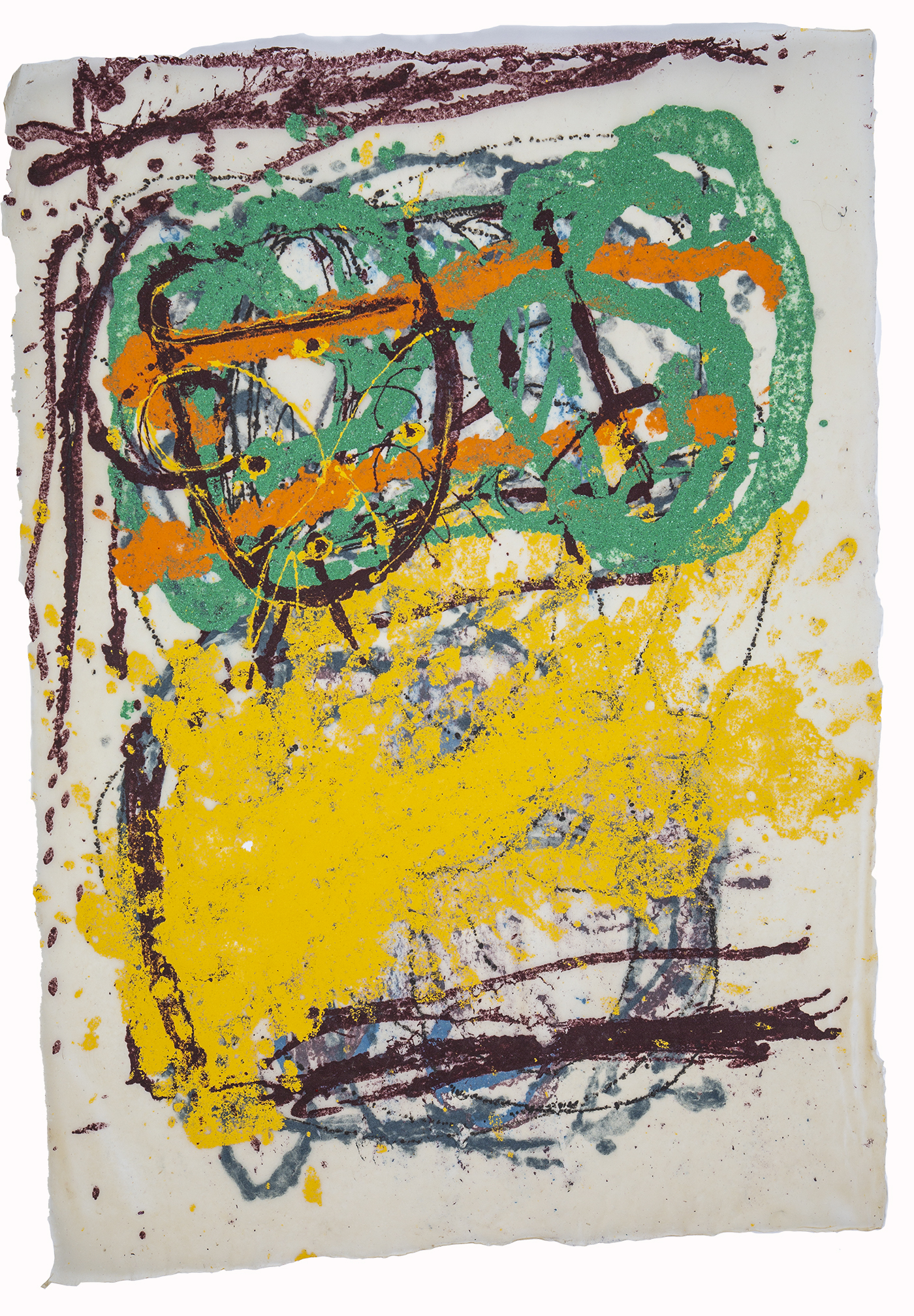 Yellow, Green, Orange