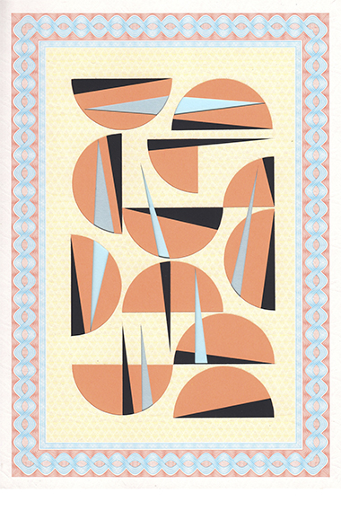 Modern Crafts Series, 2018. Collage on paper, 30 x 21 cm