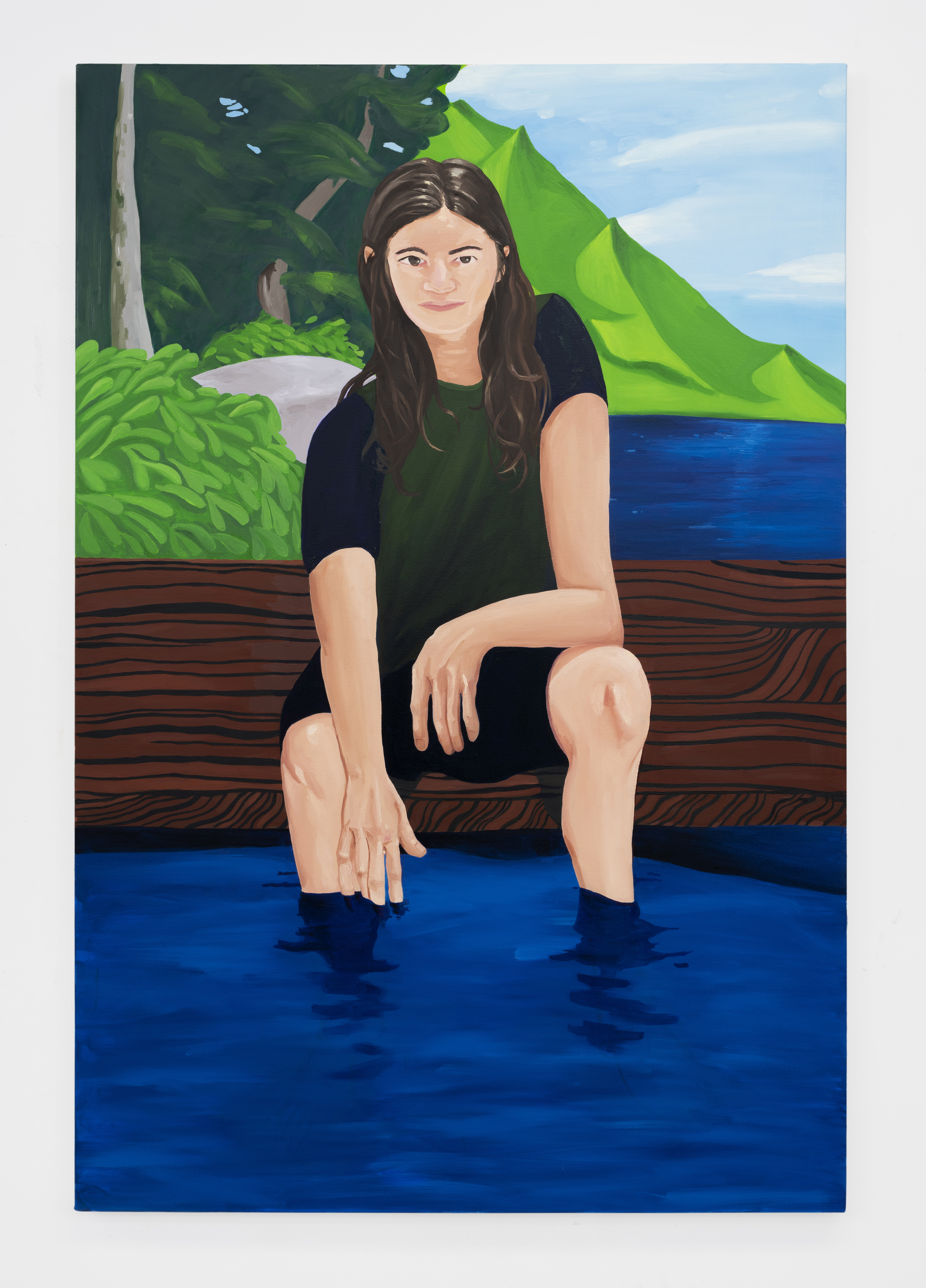 Sulking, 2022, Oil on canvas