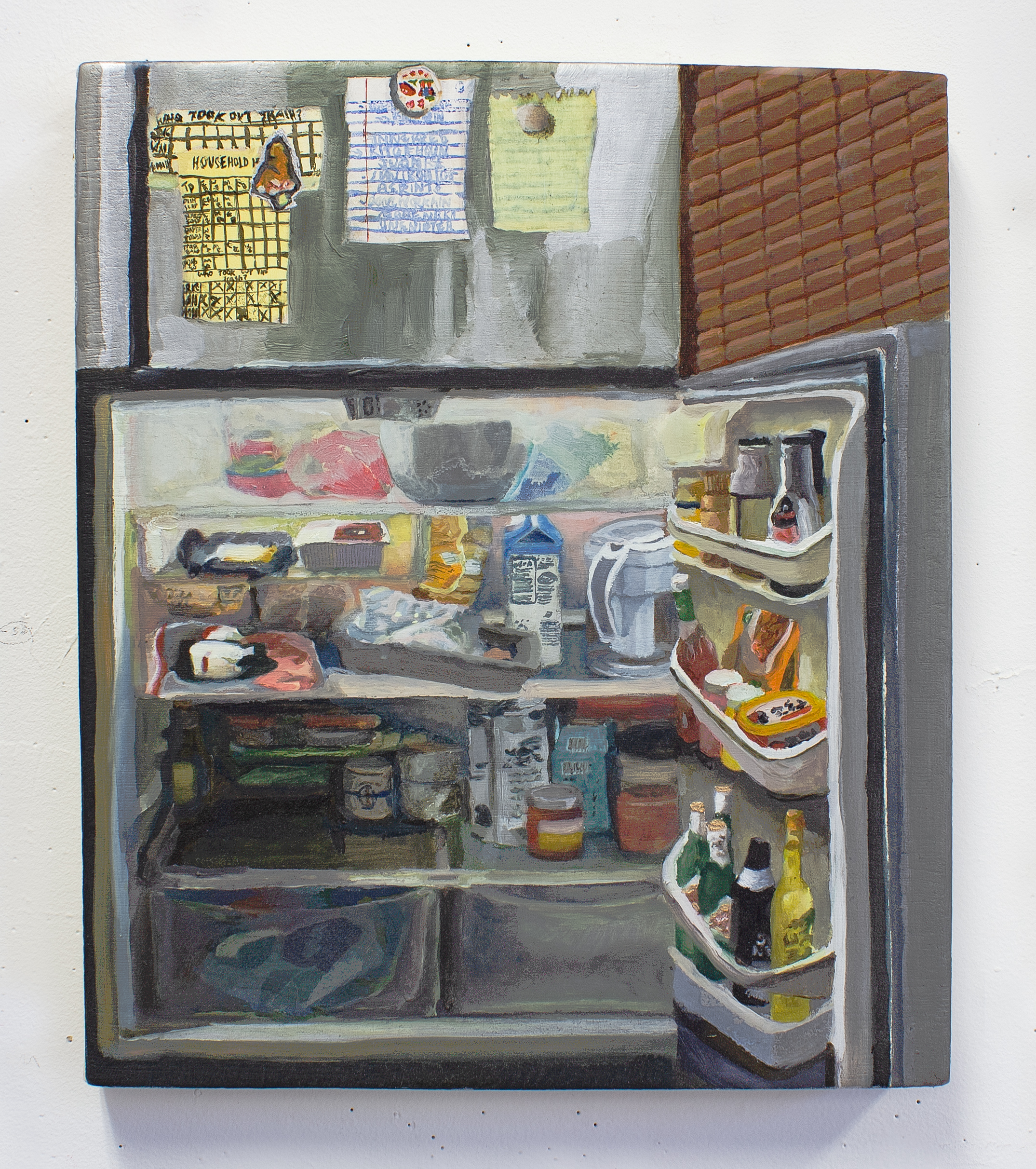 Midnight Snack, 12in x 14in, Oil on canvas, 2020