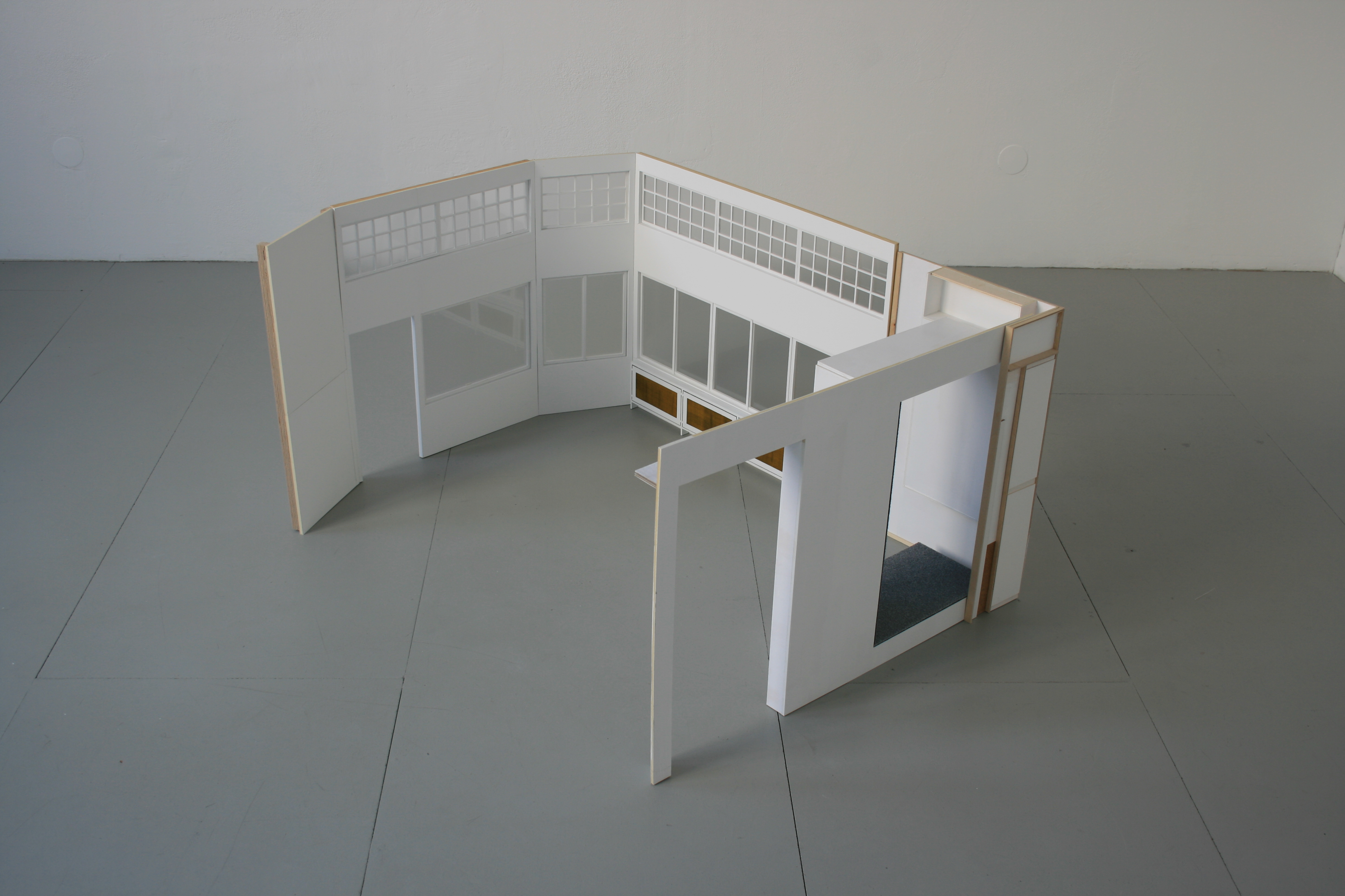 Tagungsort 3 (Taut), 2007, mixed media