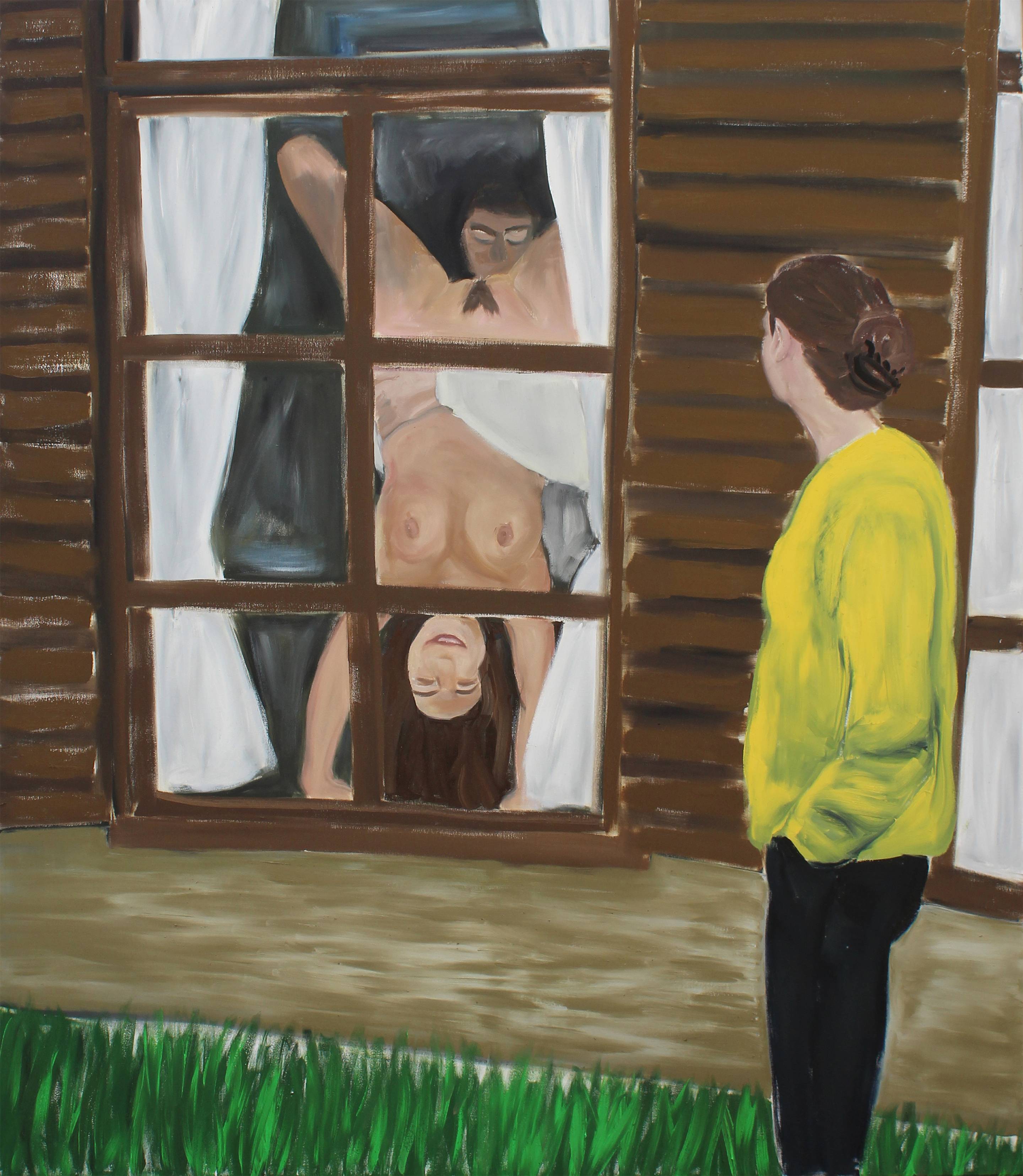 I don't like it when you talk smart, Oil on canvas, 150x130 cm, 2020