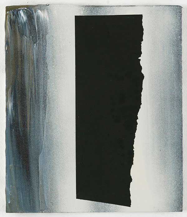 Untitled, acrylic on board, 9" x 7.75", 23 x 20 cm 