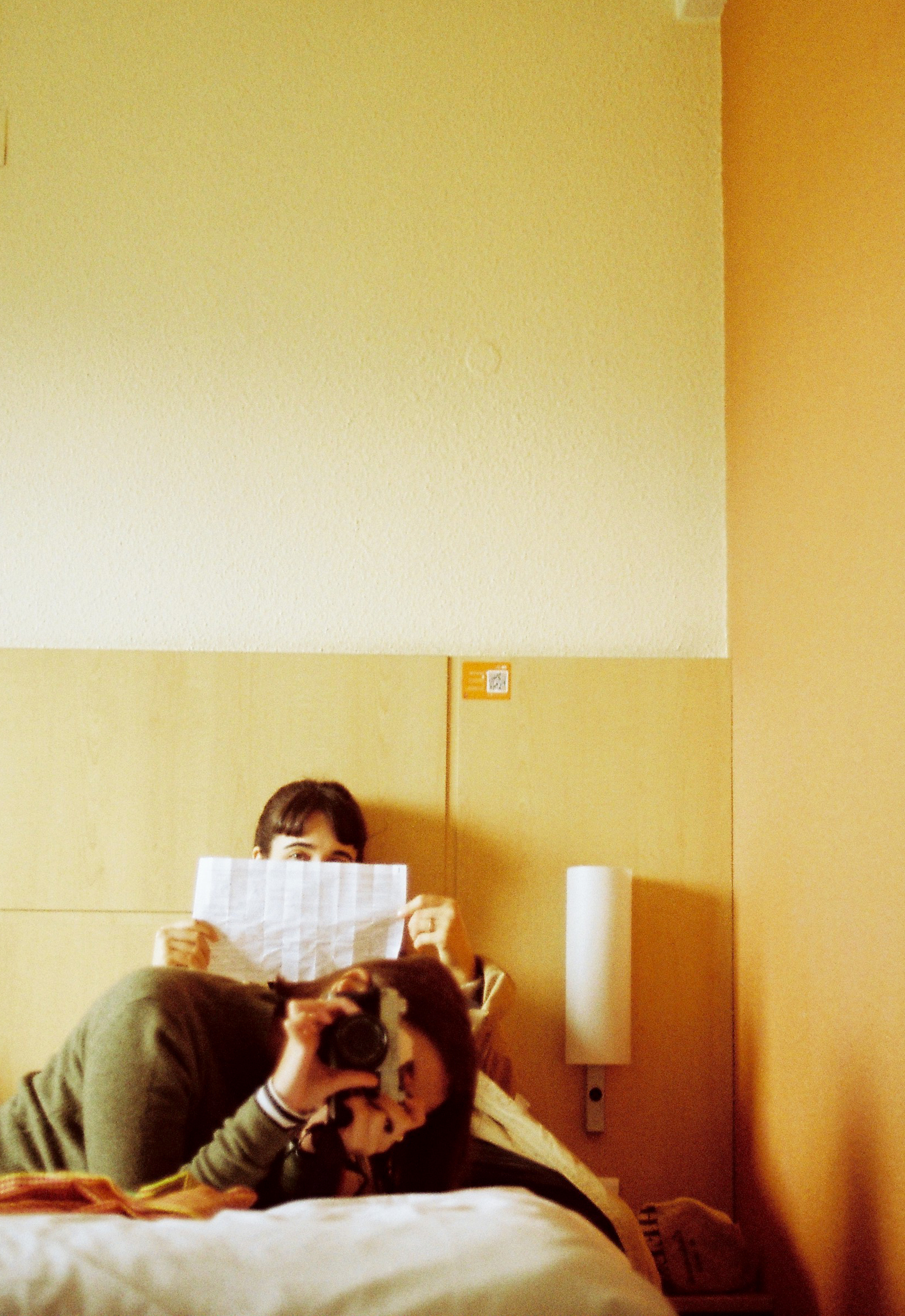 Me and Francisca, Braga Portugal, 2021, Canon FTb, Kodak Film