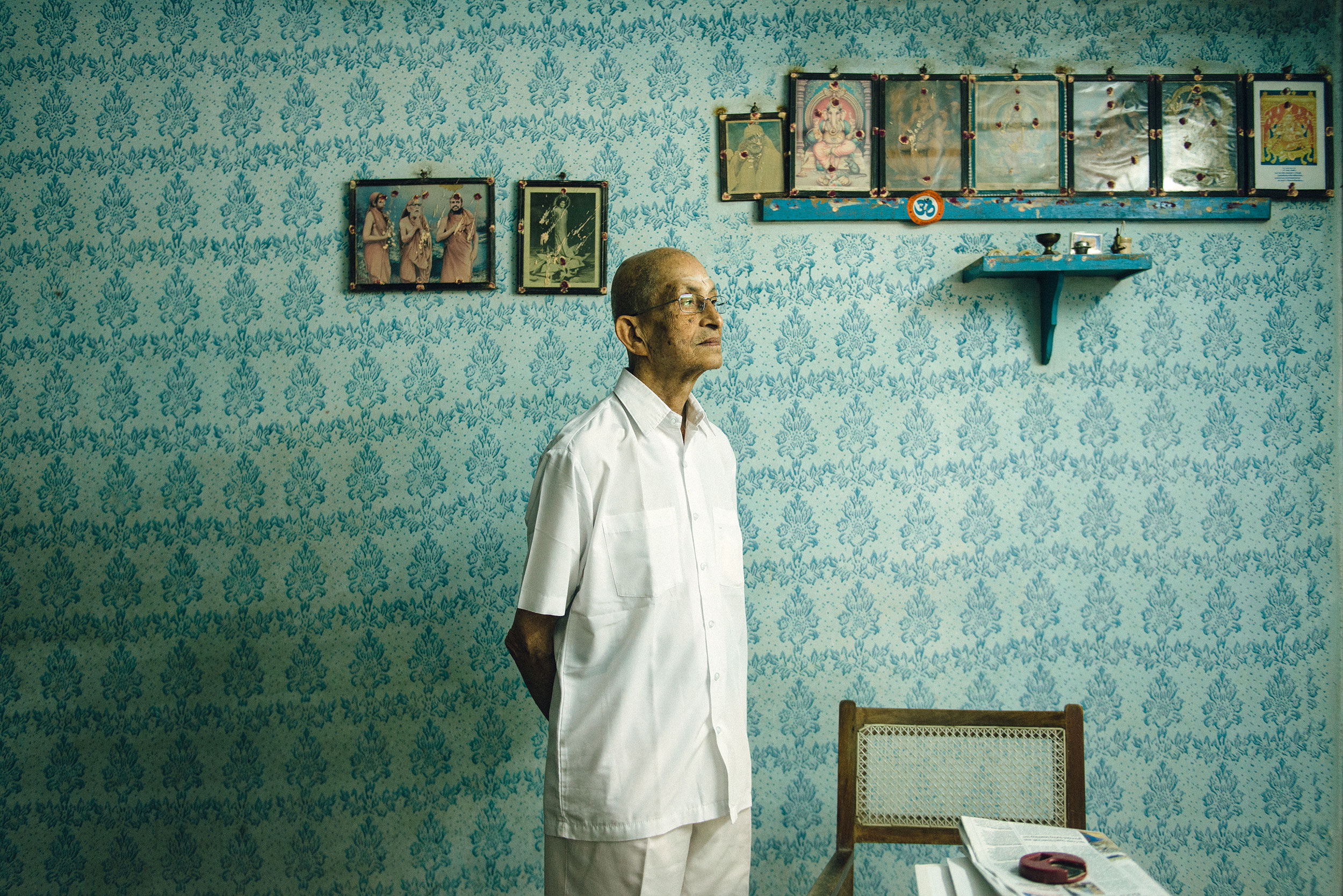 Dr. Shetty, worked till the last day of his life. He told me that his wall clock was older than me. 