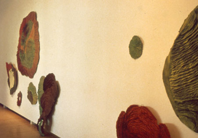 The installation view of the work.