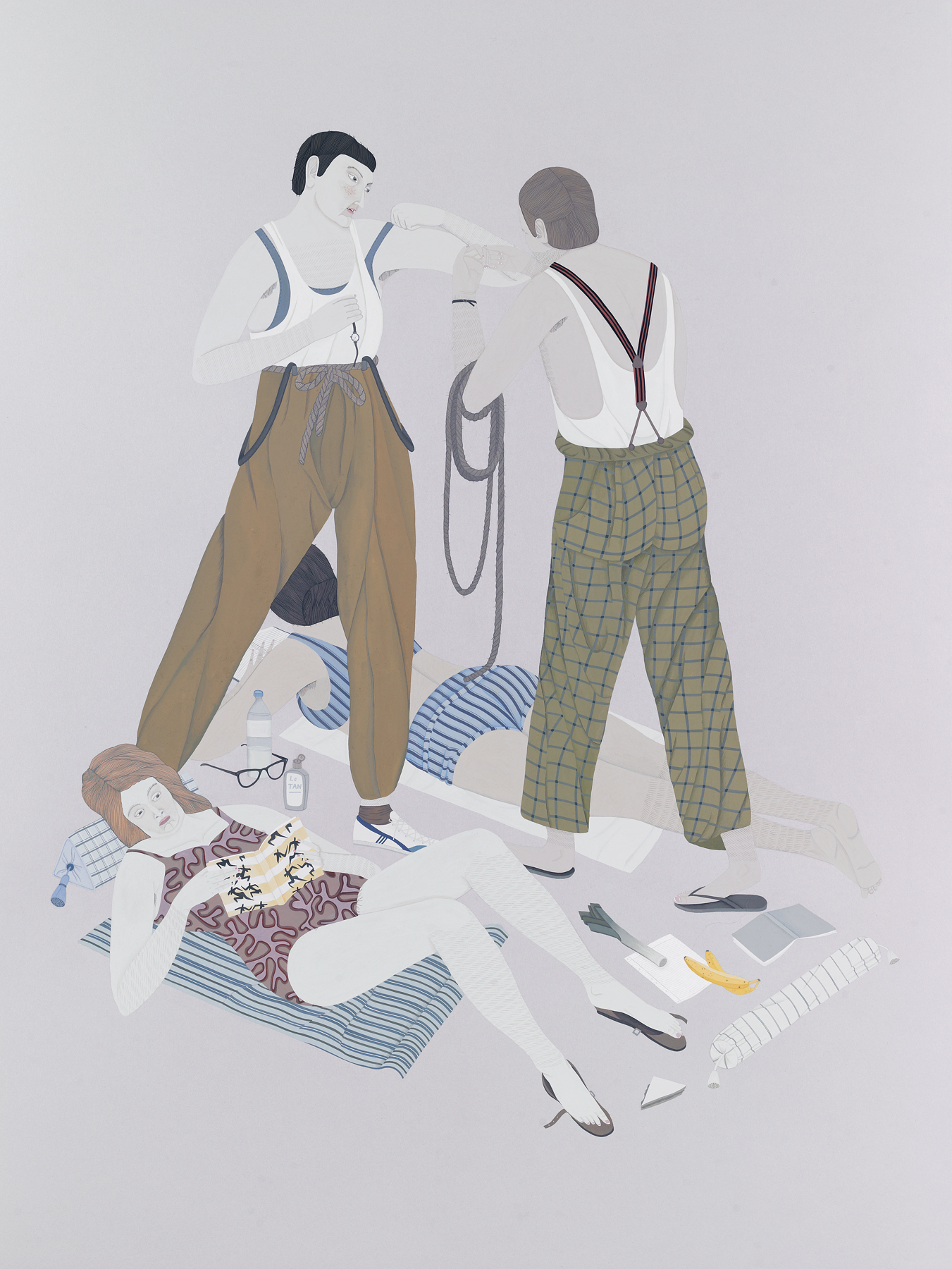 Sunbathers and Bruisers