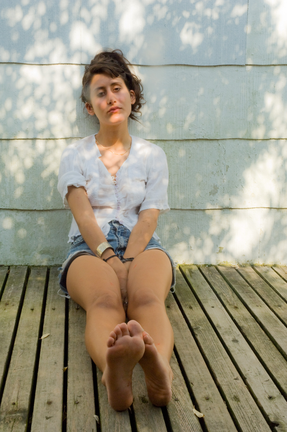 Anna in Fire Island, 2008