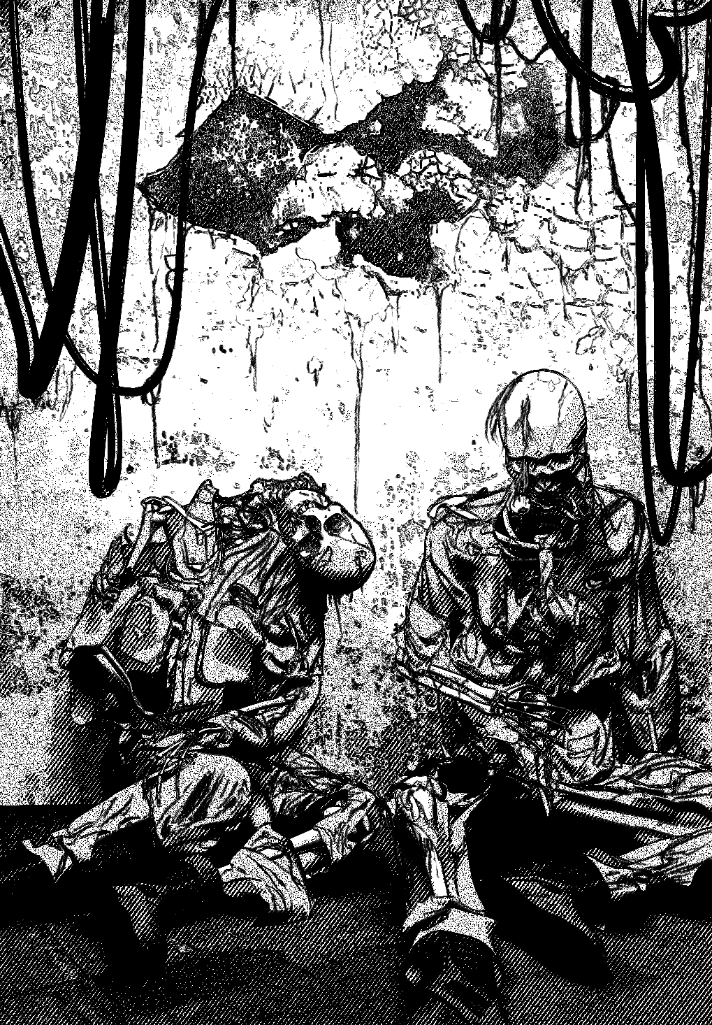 Illustration for D.G. Chapman's 'Adpace' series of Mothership pamphlet adventures