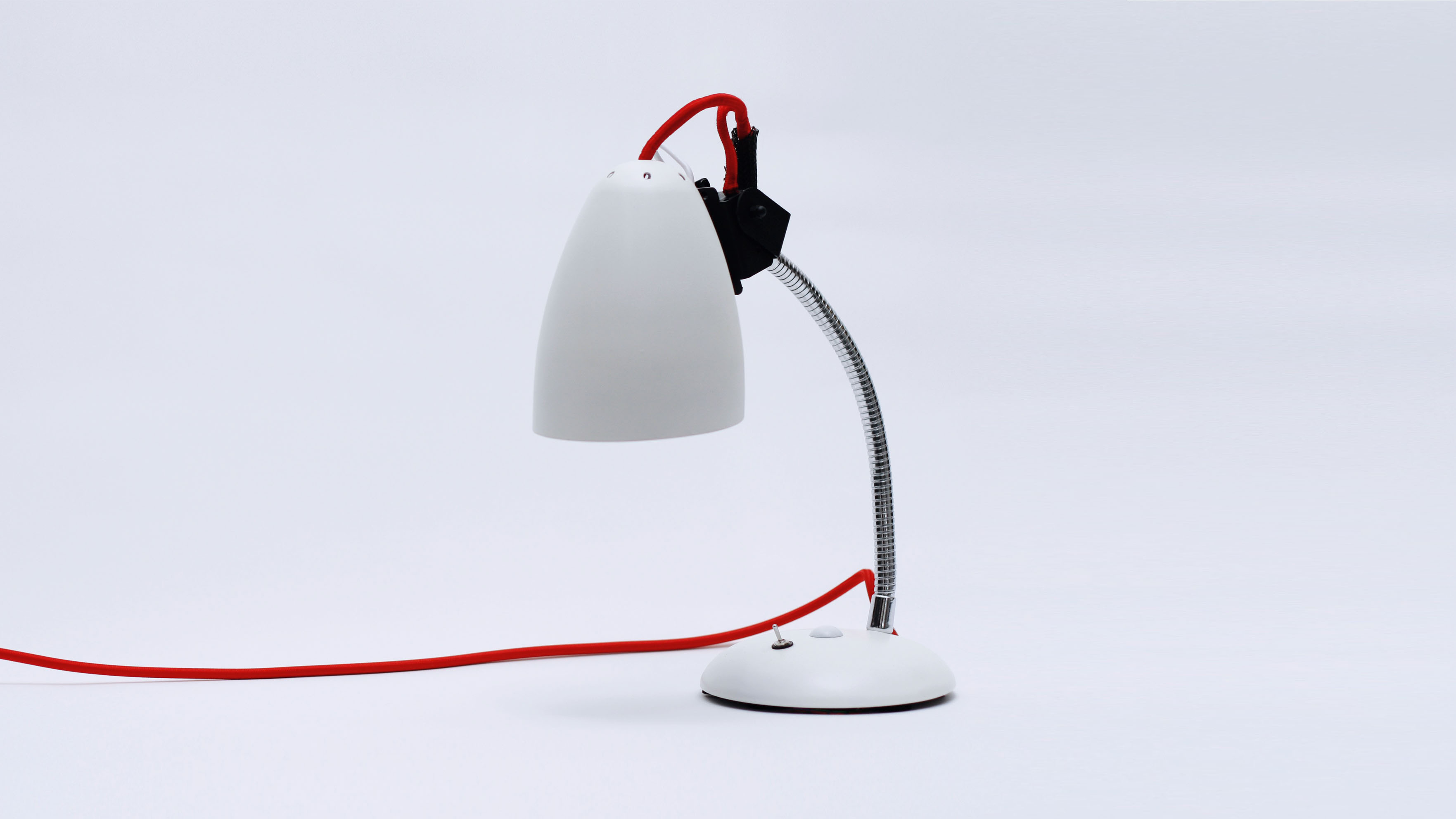 Extraverted/introverted lamp.