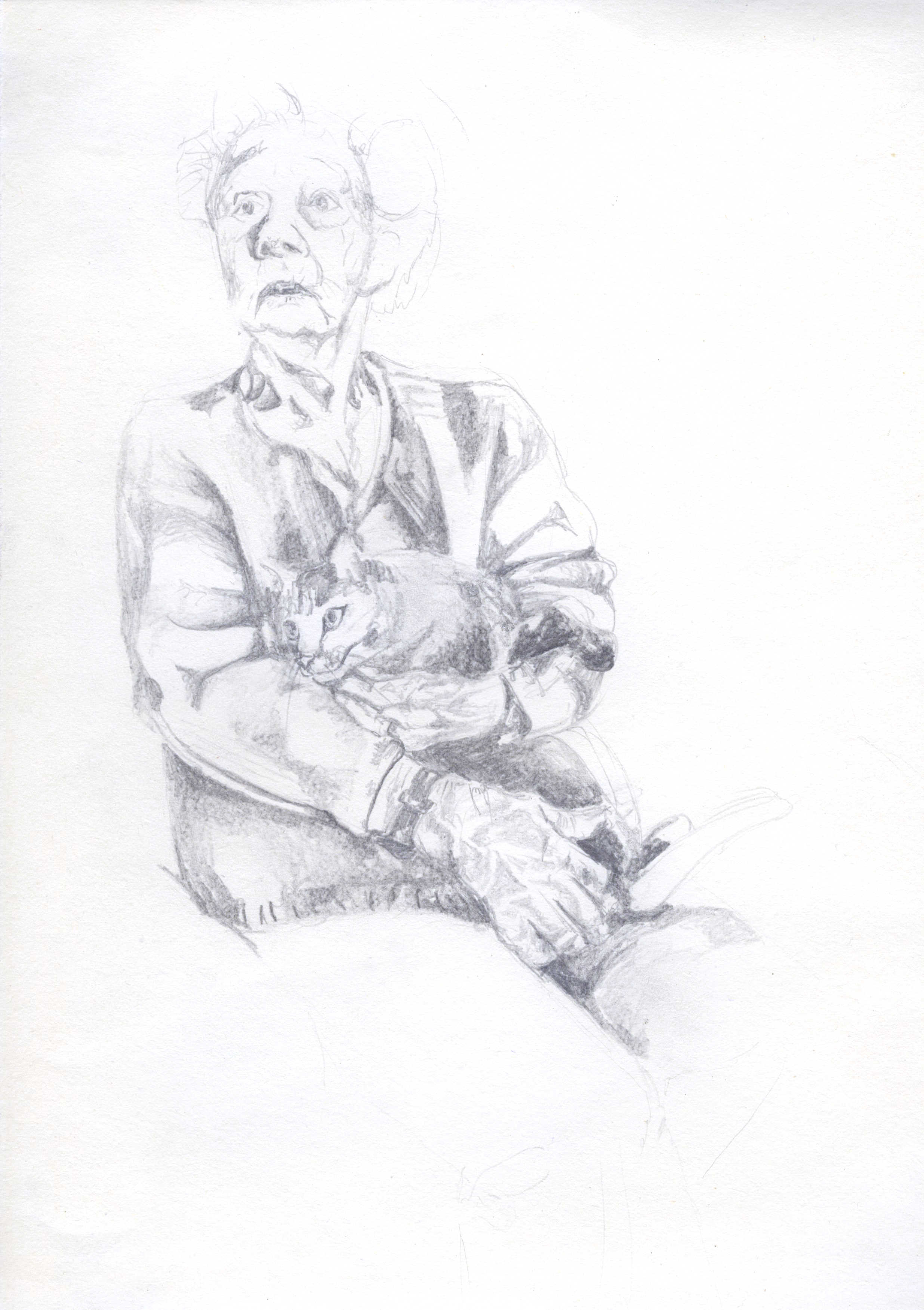 Pencil on paper, 320 x 240 mm, 2020