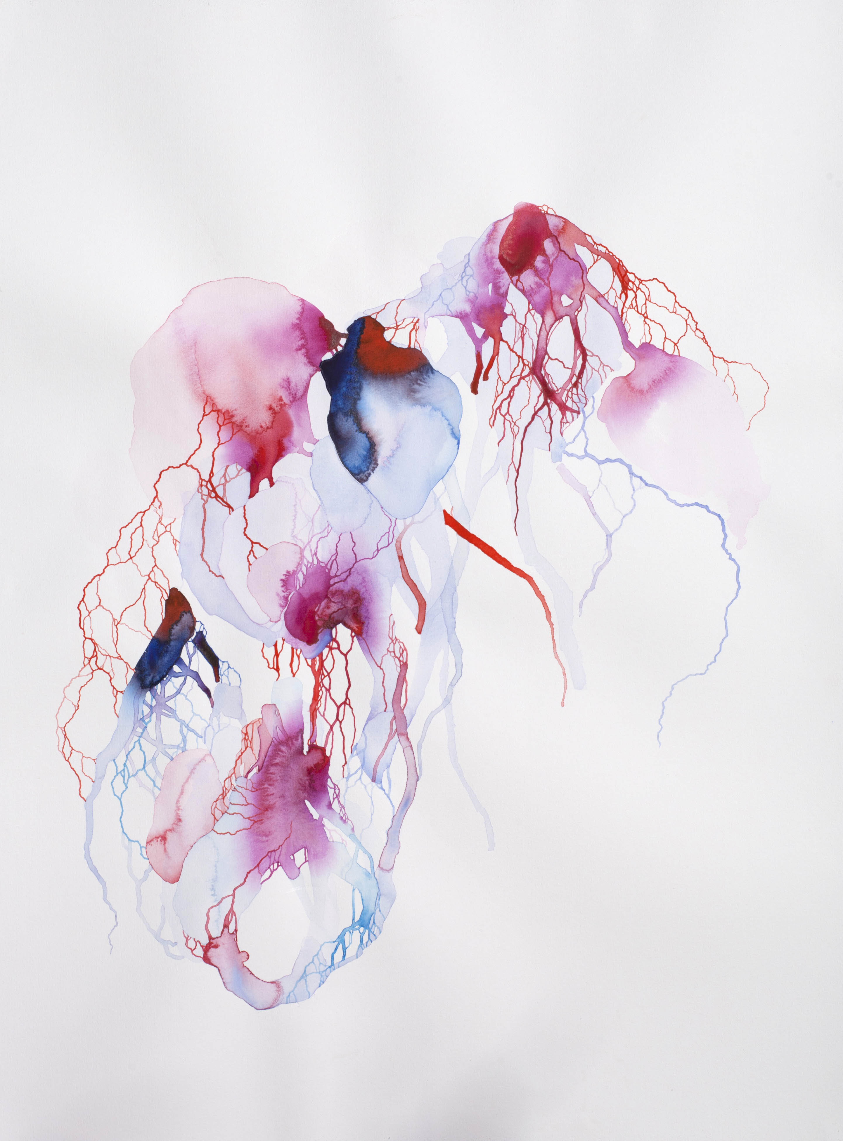 &laquo; Entraille &raquo; (aquarelle, 59x80 cm, d&eacute;but janvier 2025)