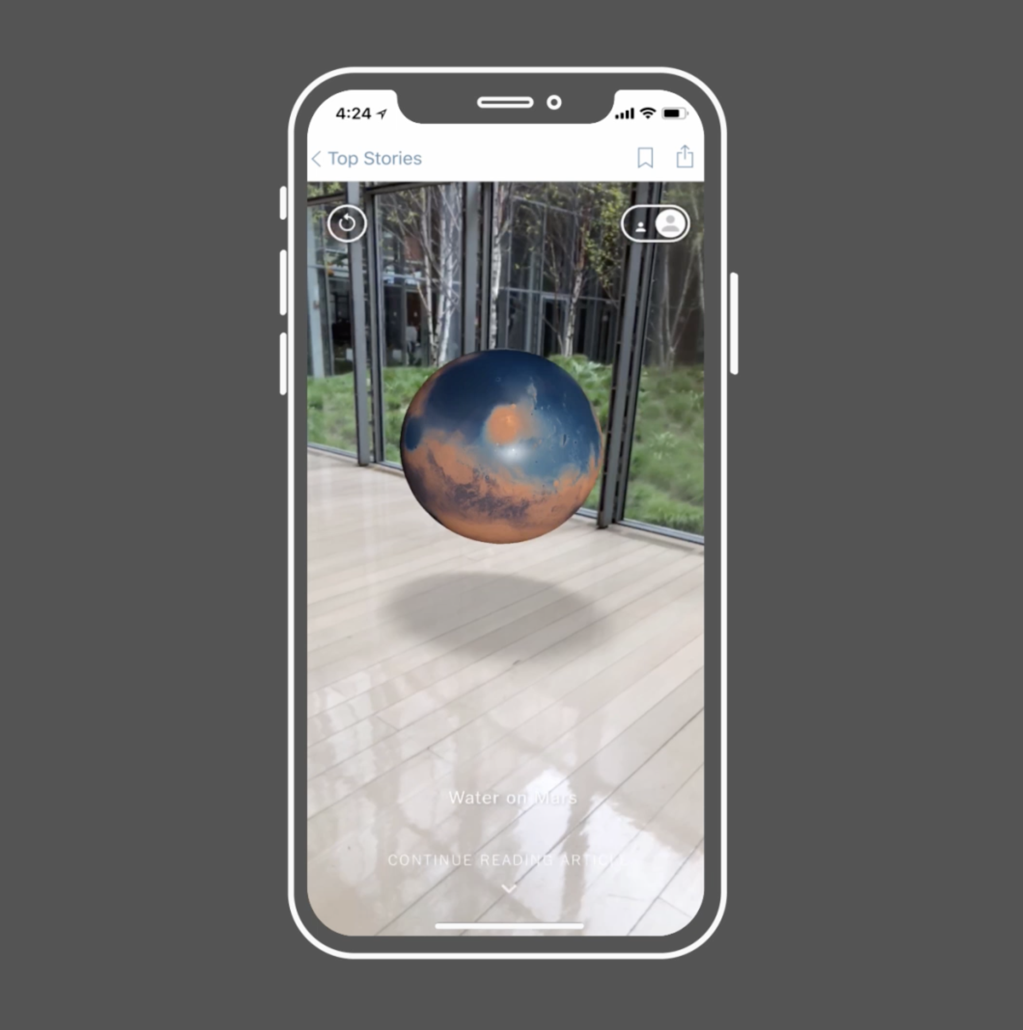 Augmented Reality Mars Insight Graham Roberts Portfolio