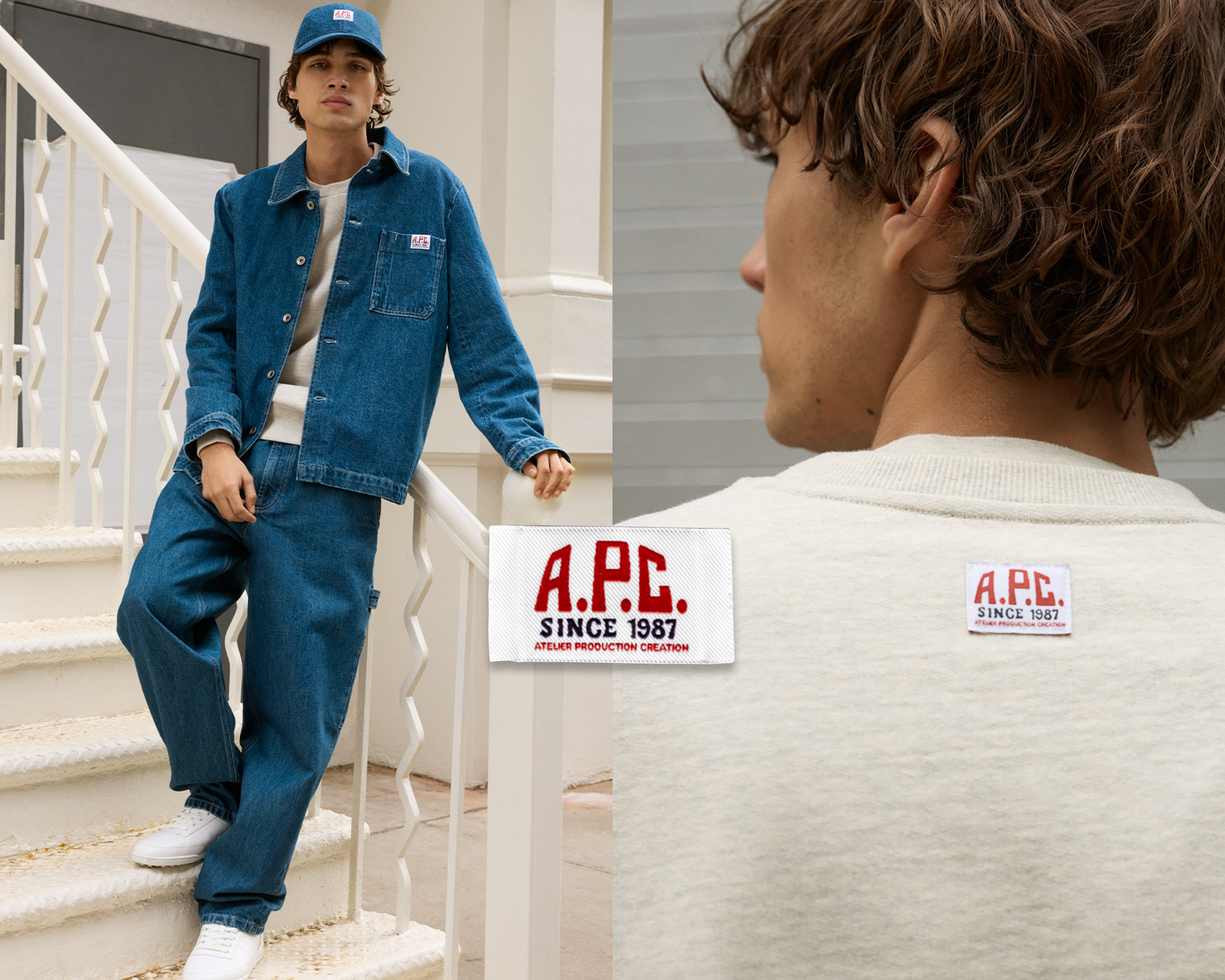 CUSTOM FONT, A.P.C. LABEL, 2024