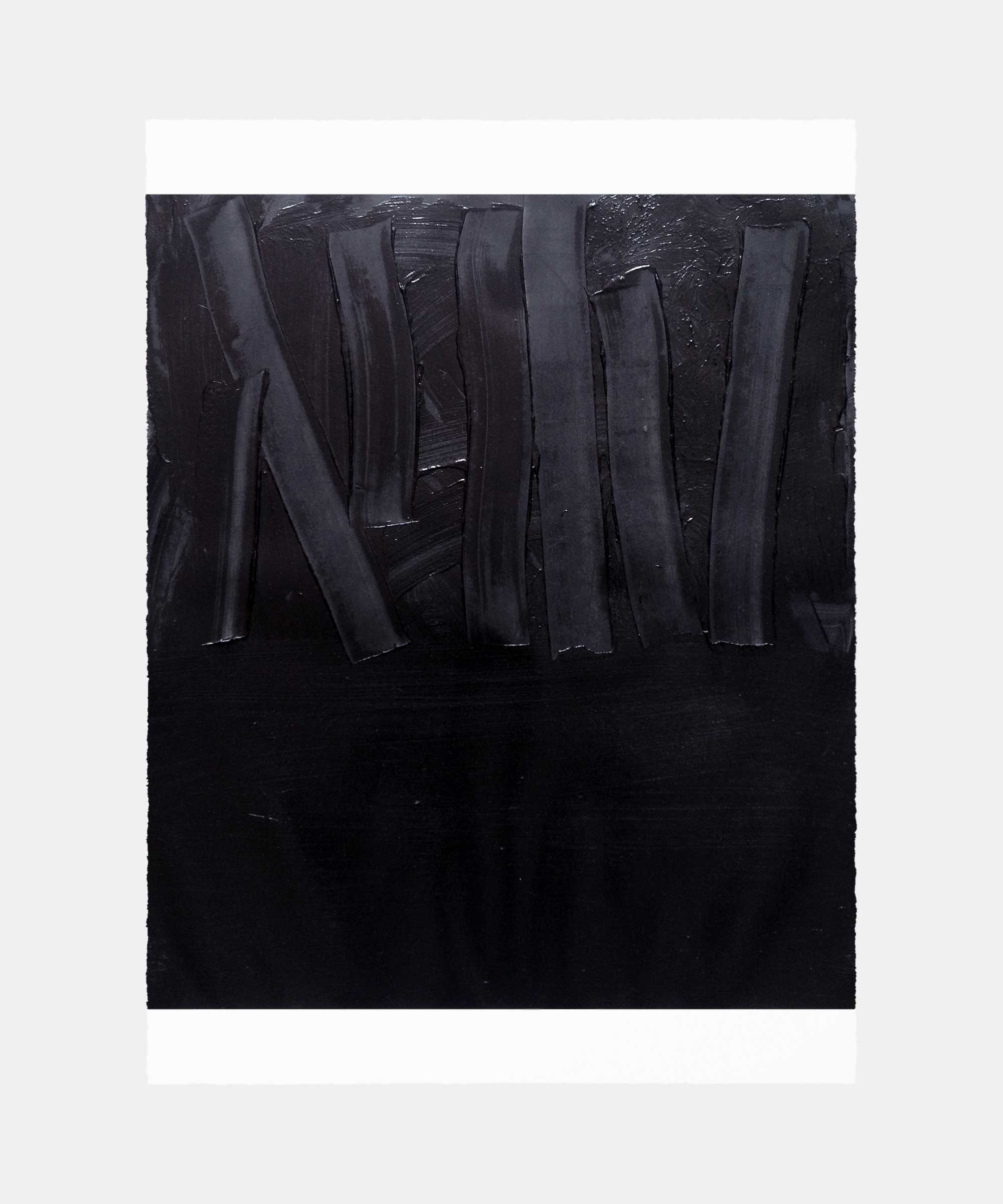 Untitled, 2016. Acrylic paint on paper. 56&#160;×&#160;76&#160;cm.