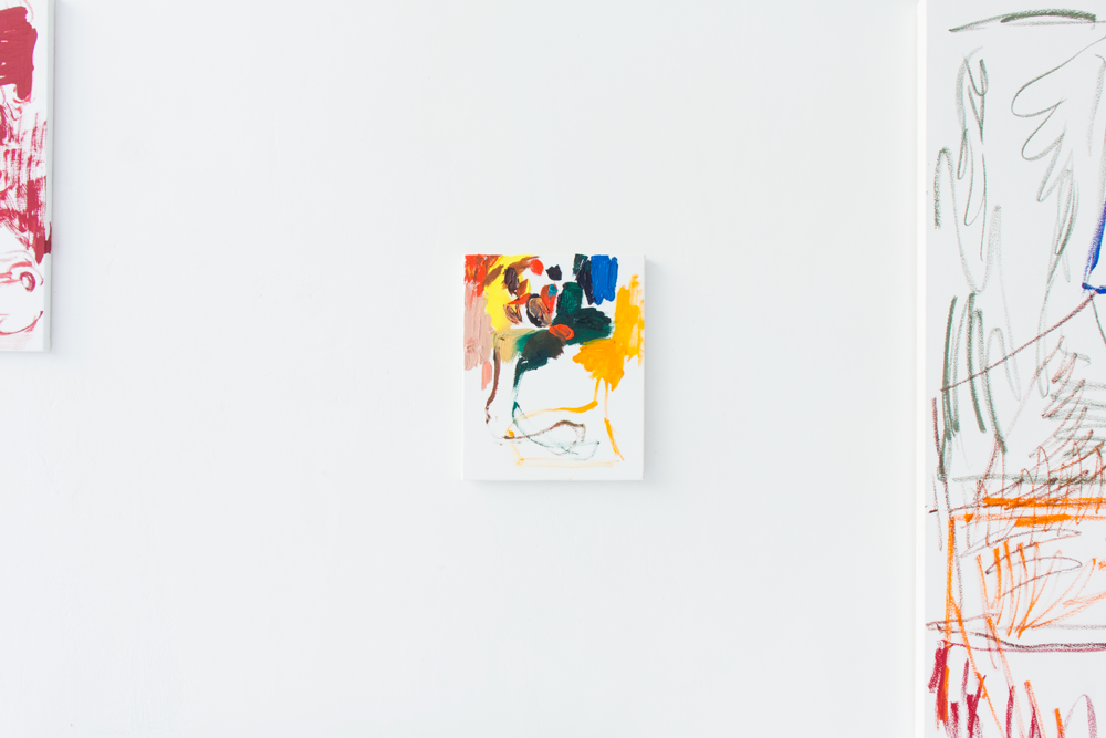 Jérôme Boutterin, BOU 190101, 2019 ; oil on canvas, 41 × 33 cm.