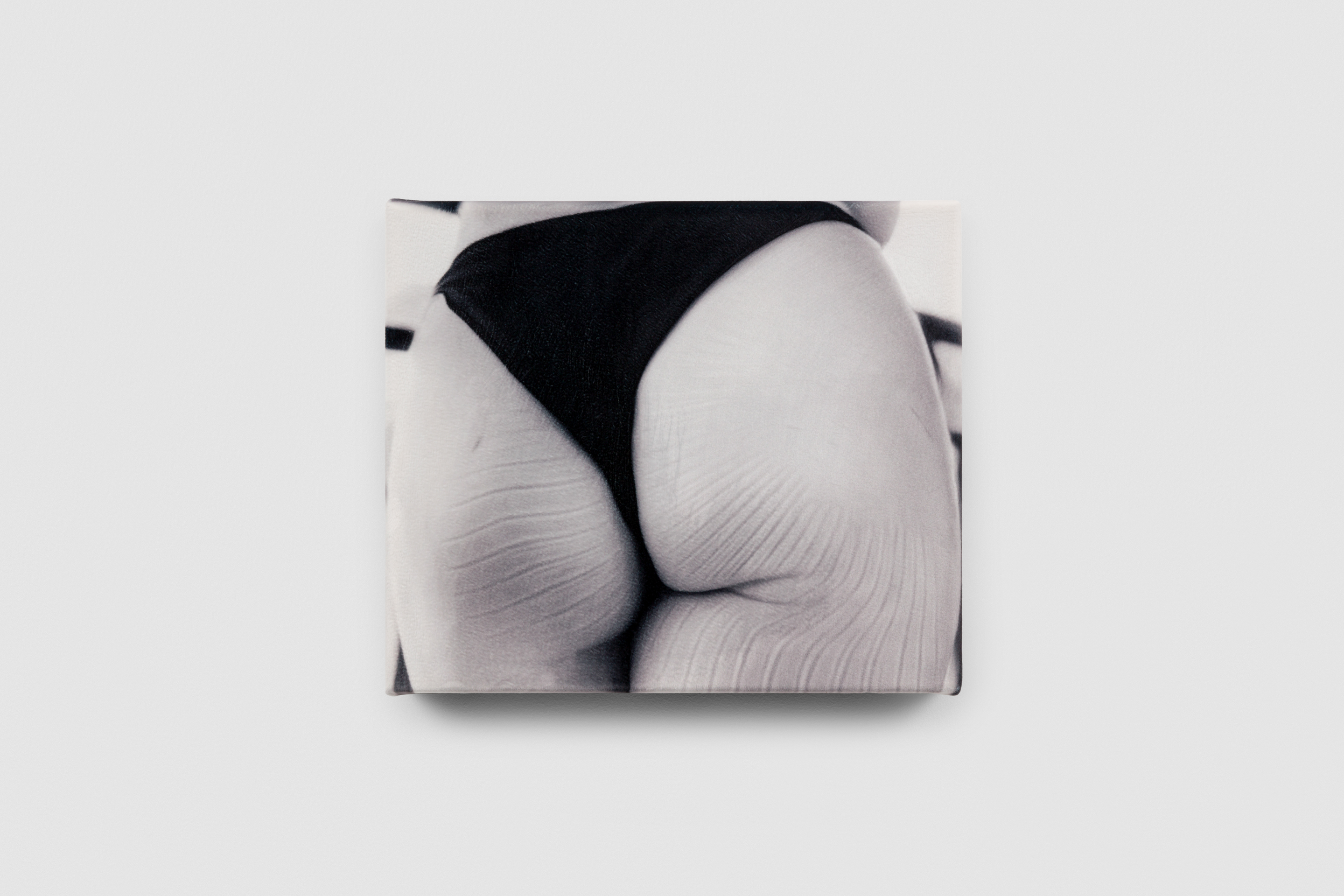 Cheeks, 2024, C-type print on soft velvet 280gsm 24cm x 30cm, Unique.