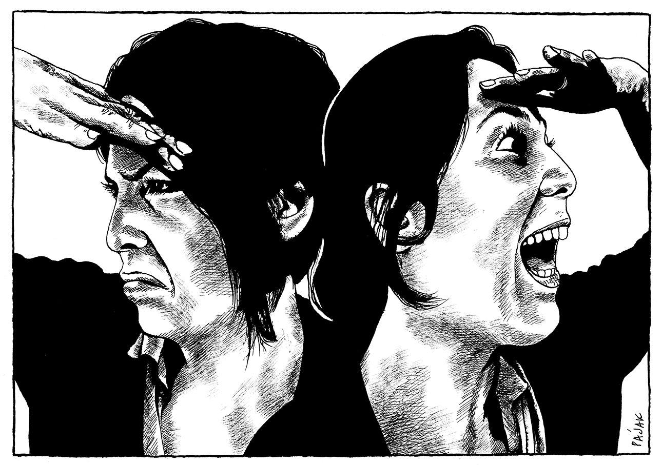 Frédéric Pajak Le Monde 01 Encre sur papier 29,7 x 21 cm Courtesy de l'artiste
