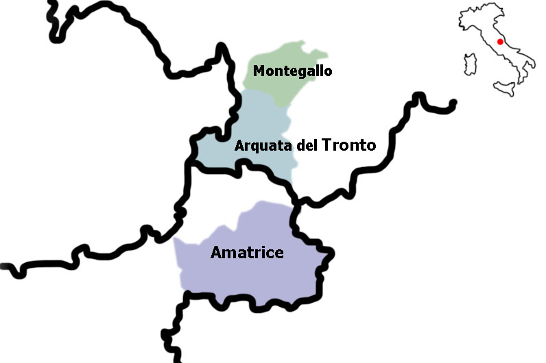The research project on the map