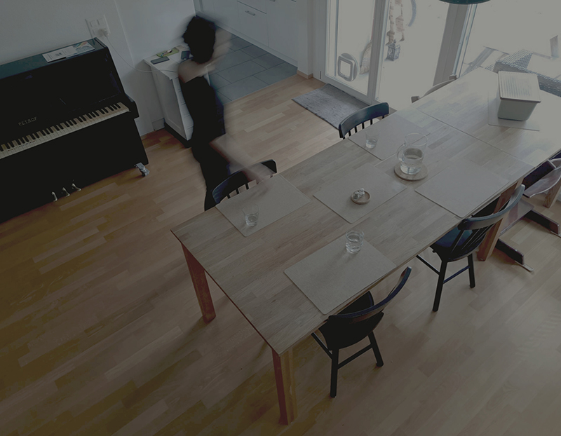 In st&auml;ndiger Bewegung. Ein Moment zwischen Arbeit und Leben.