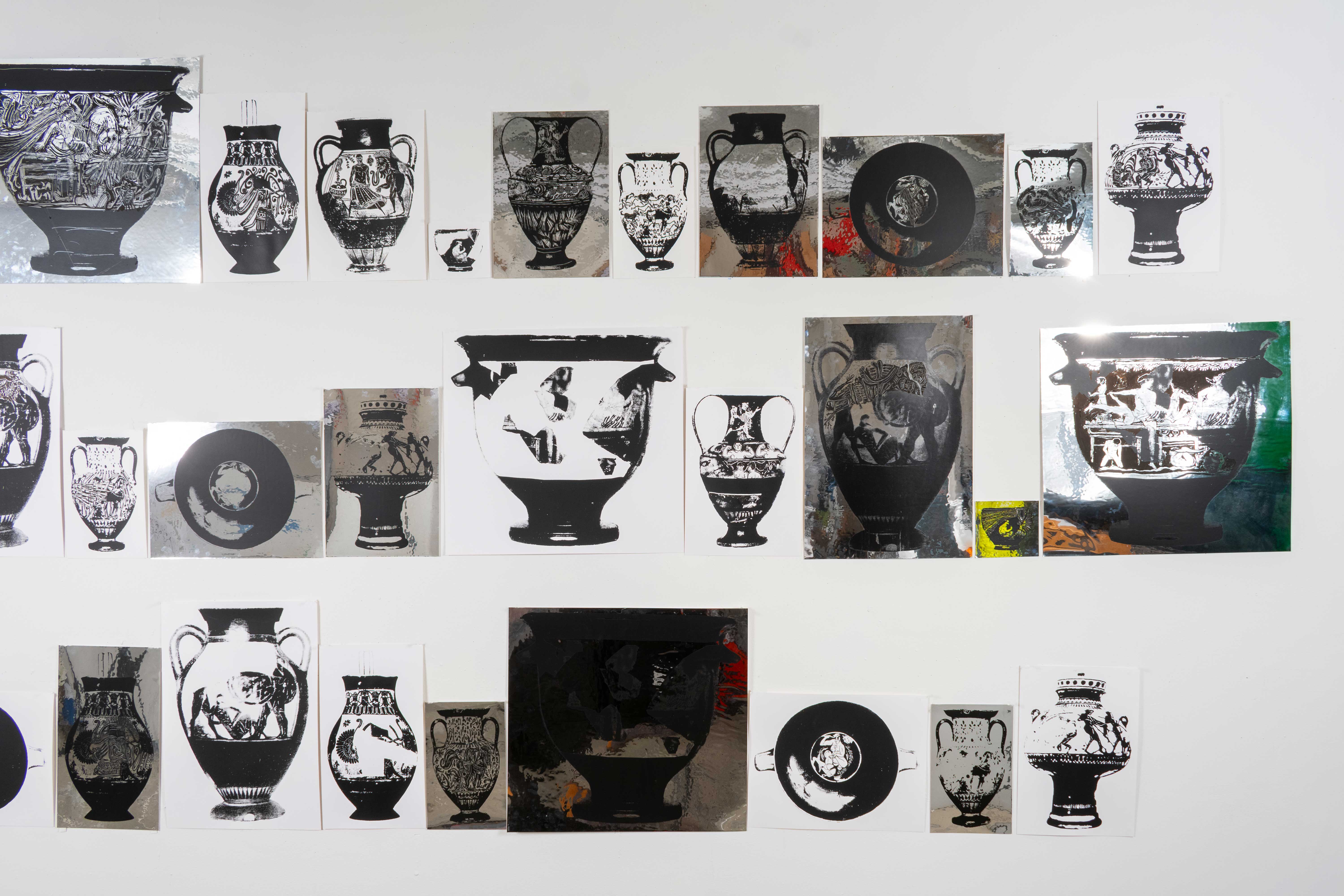 Studio Installation, 2024. See individual works below.