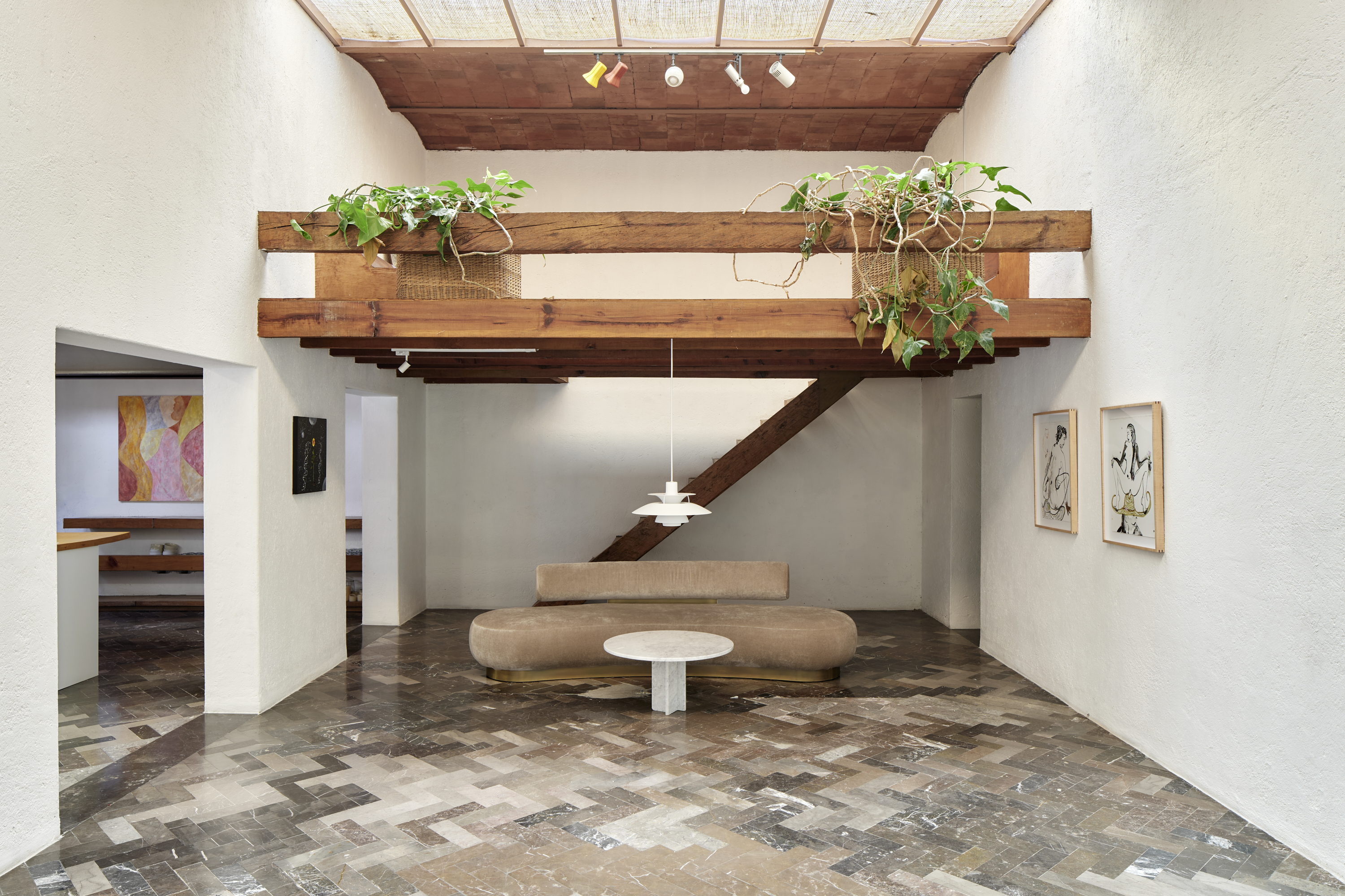 Installation view, Domesticada, JO-HS CDMX 2022