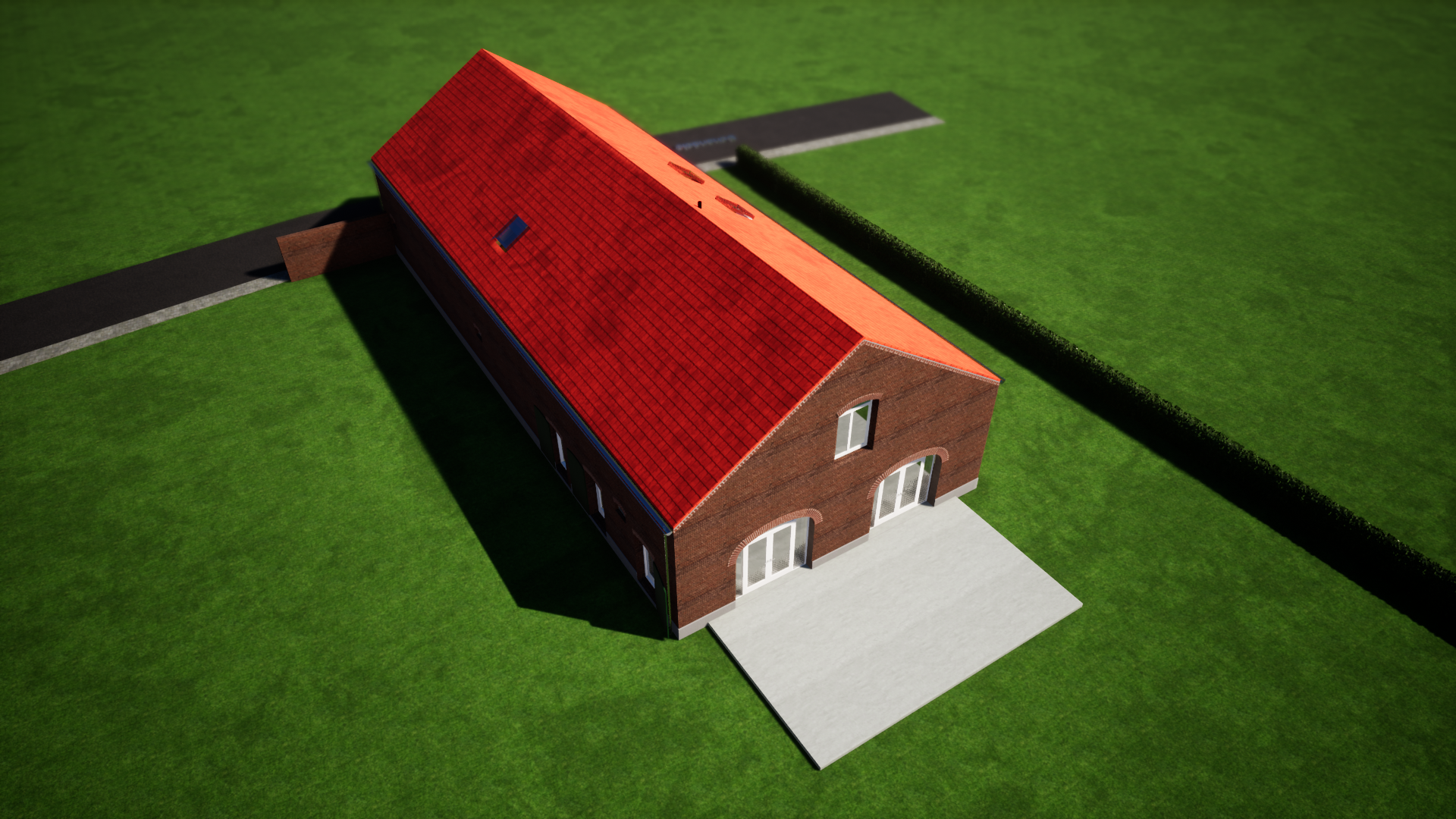 3D-impressie: gewijzigde toestand met kap