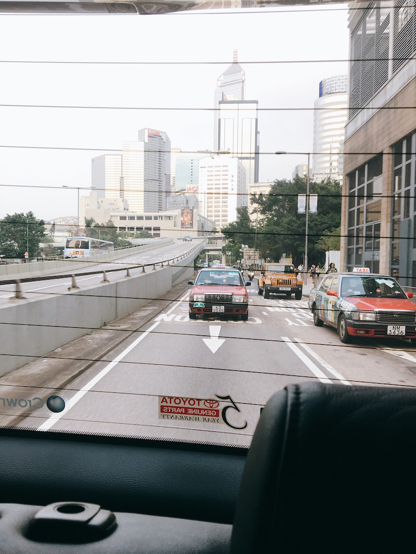 Hong Kong taxis © Yoshika Kon