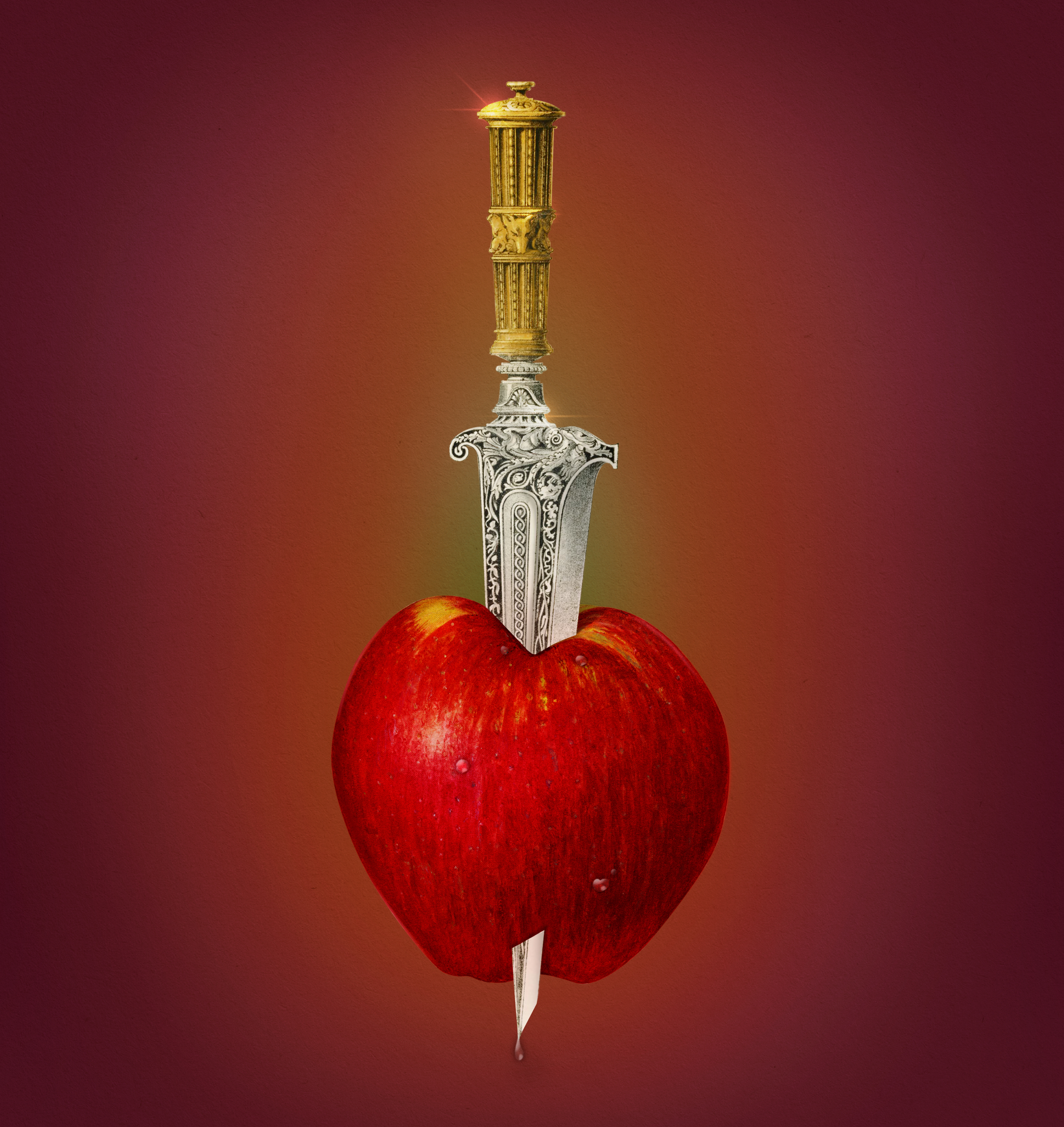 Pierced Apple, 2021