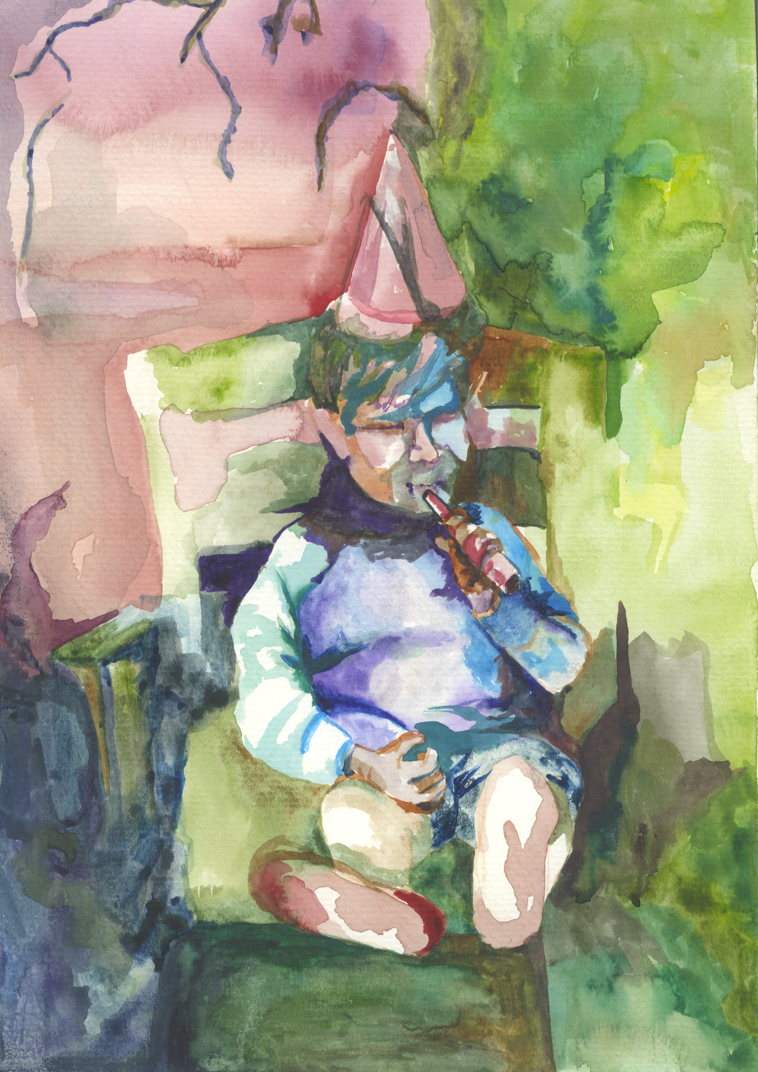 Aquarel, 320 x 240 mm, 2020