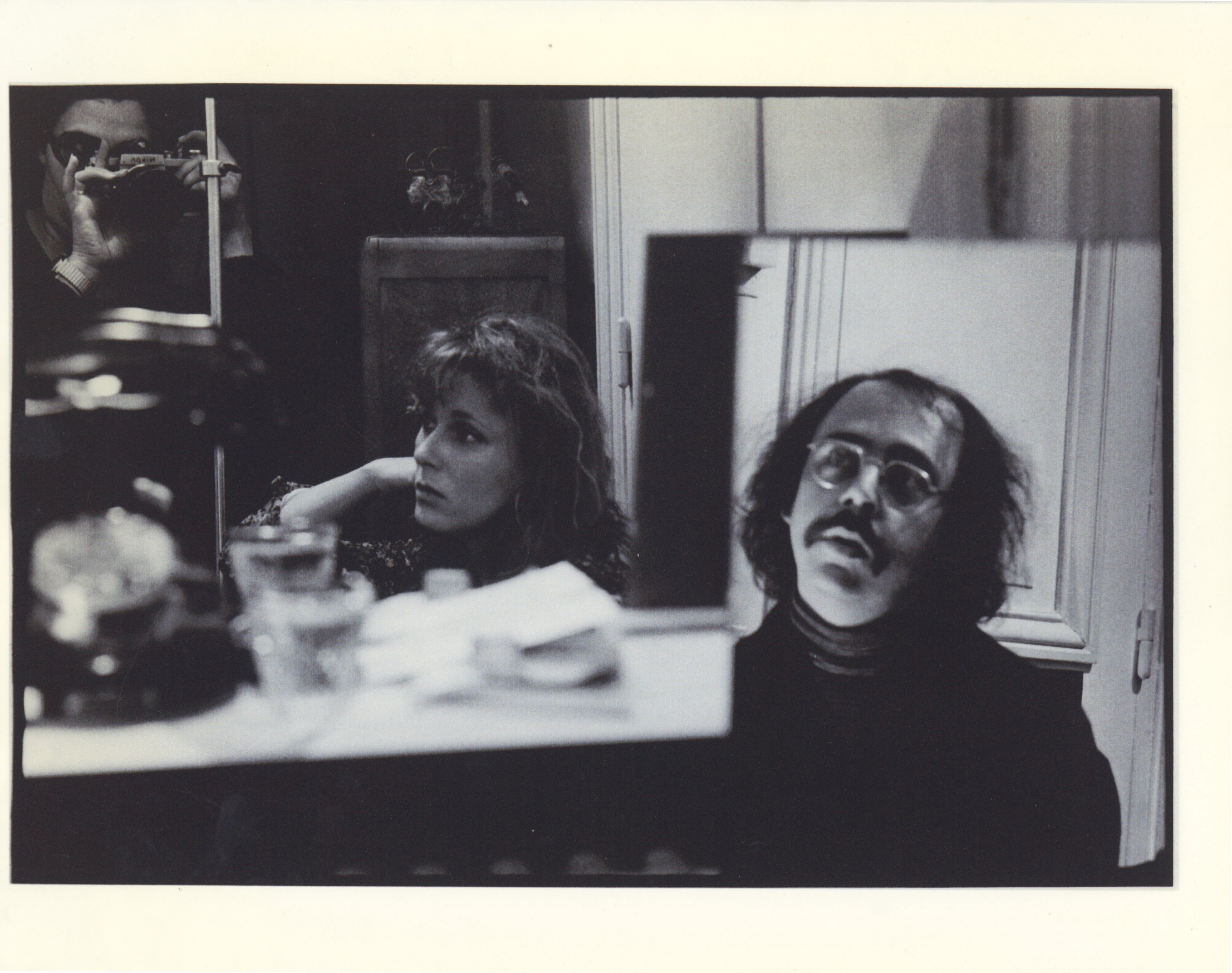 Portrait of Kate and Richard in France by Babette Mangolte