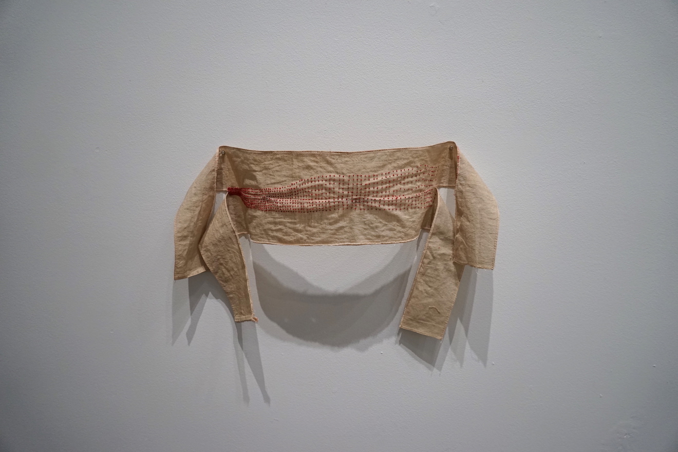 Senninbari, 2023, 48-star American flag, 14” x 18” x 5”