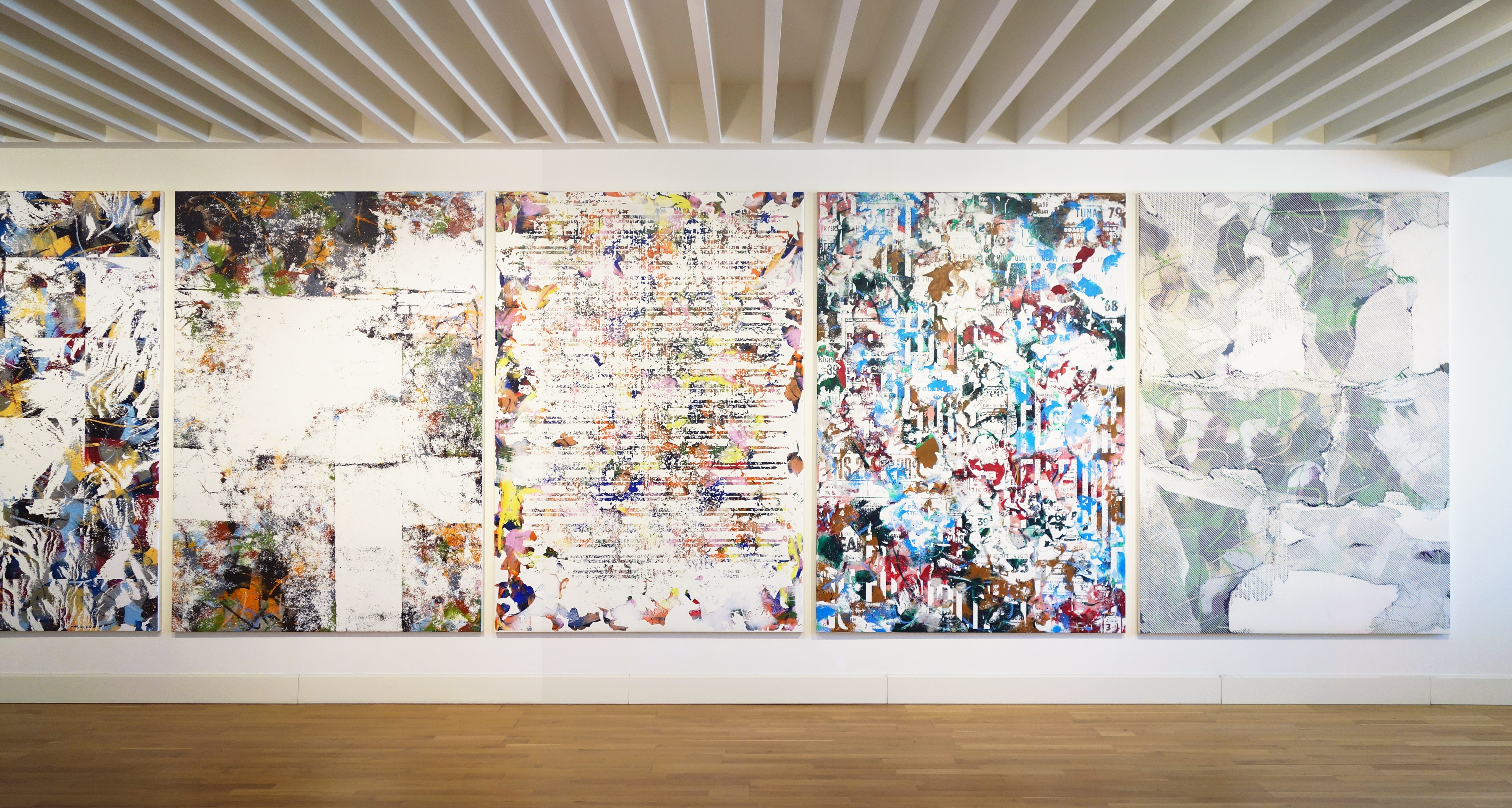 'Doble Wall'. Installation view. Espai d'Art Salvador Soria, 2023.