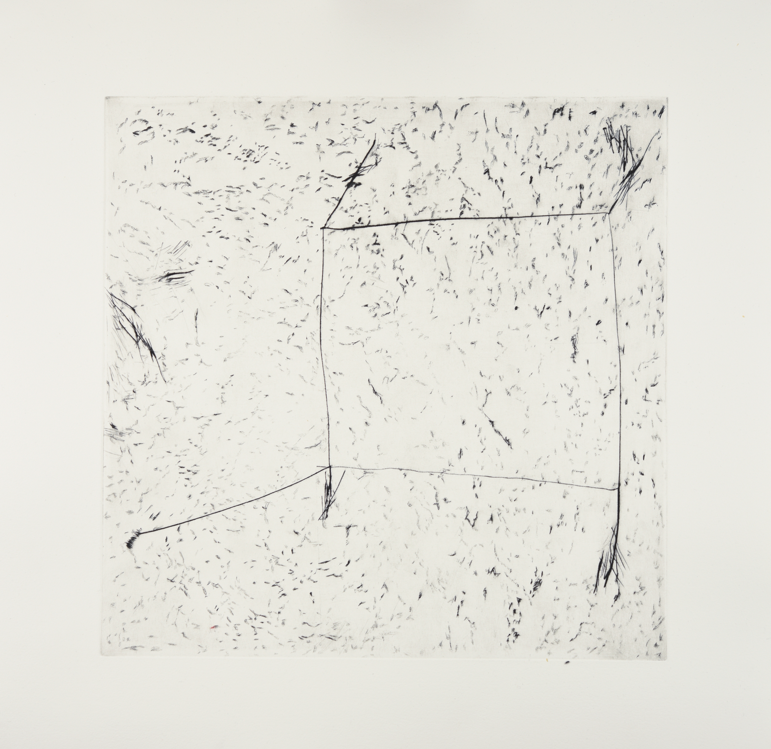 Etching Stone (2017), 40 x 40cm