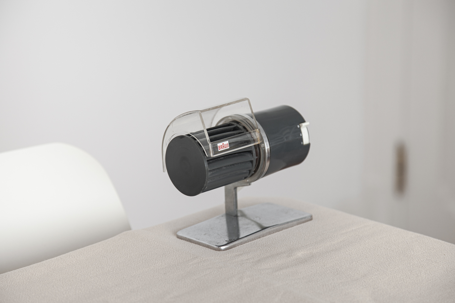 Fan designed by Reinhold Weiss for BRAUN  in 1961