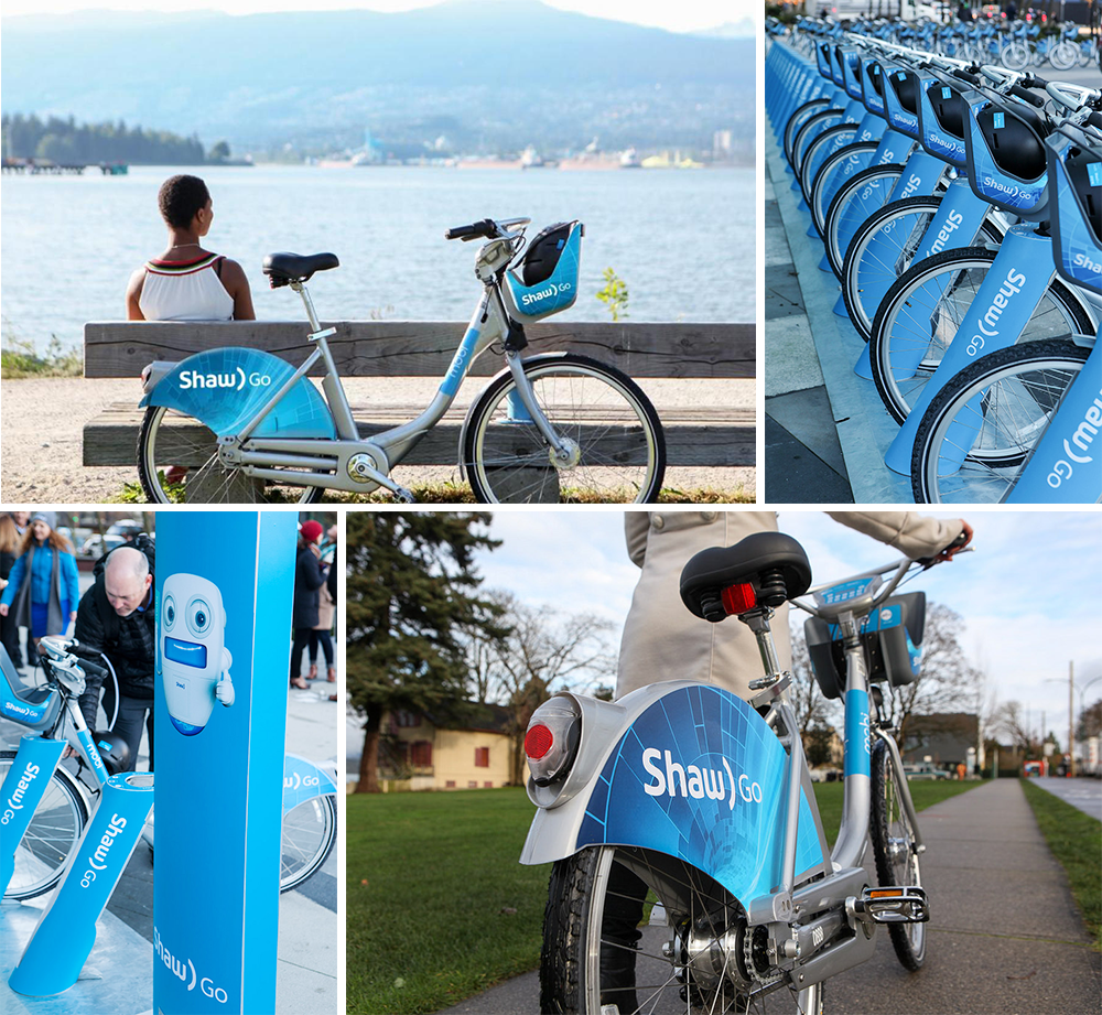 Mobi City Bikes Vancouver